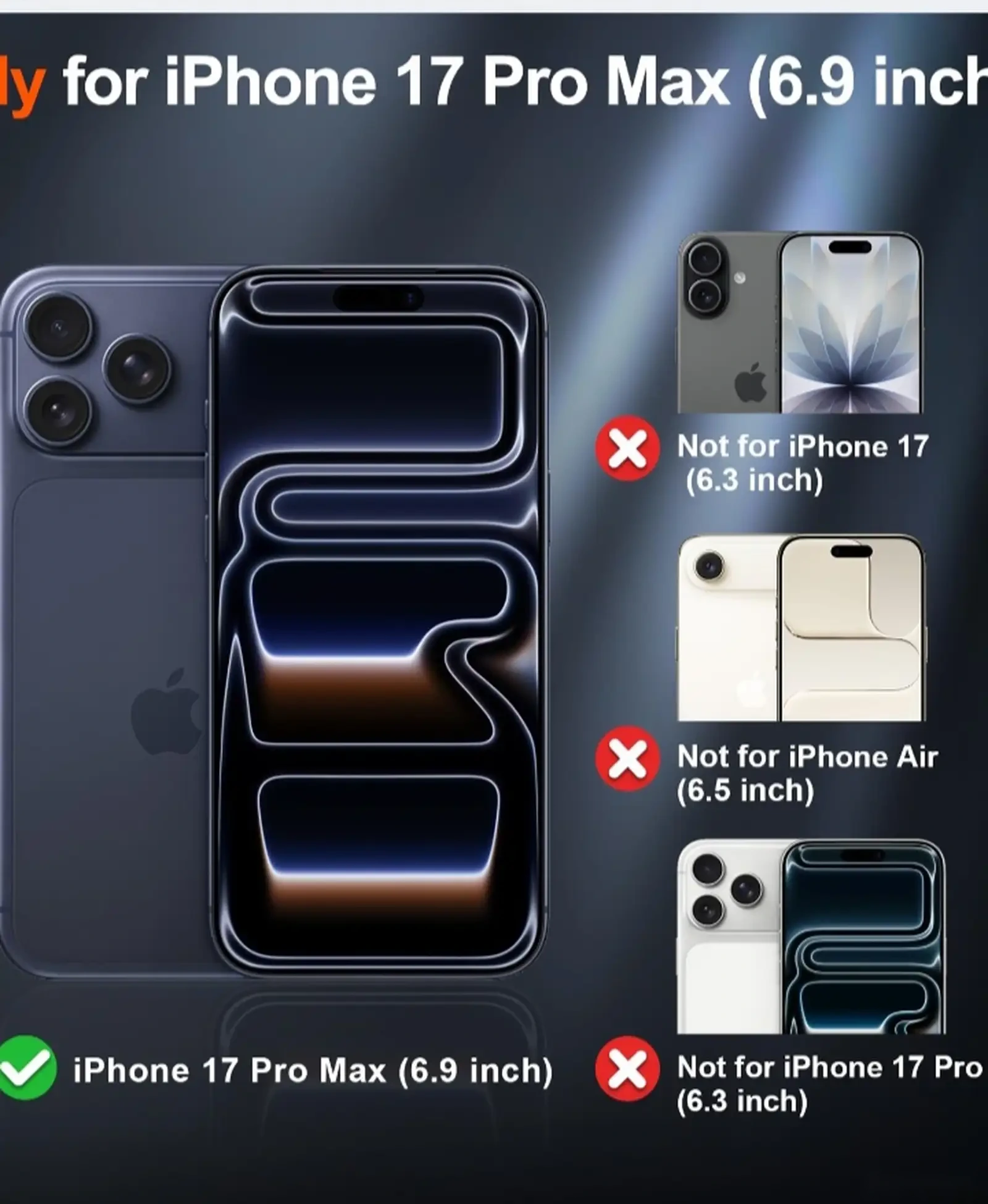 Чехол для Iphone 17 pro max — фото 2