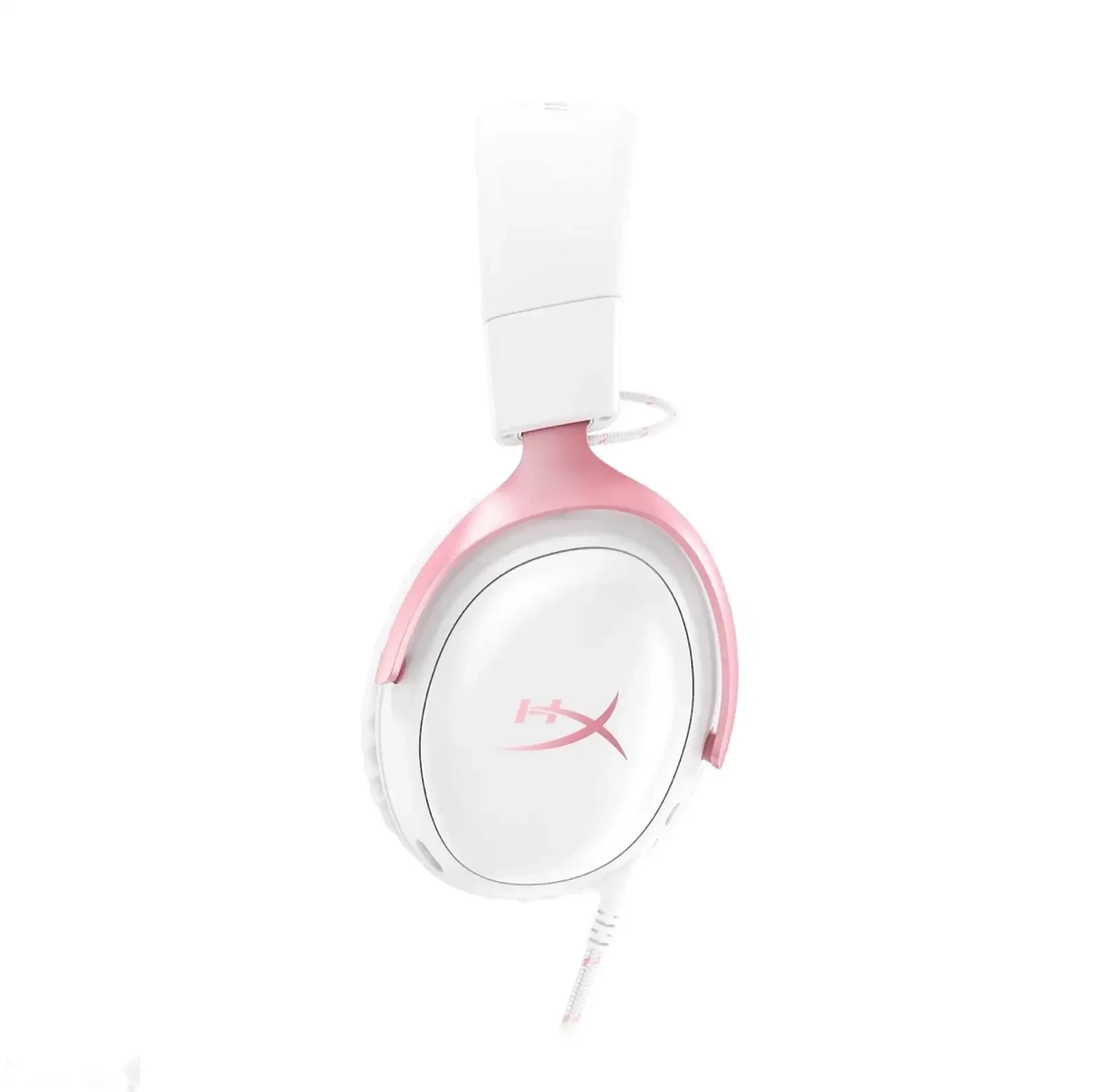 Игровая проводная гарнитура HyperX Cloud III White Pink — фото 3