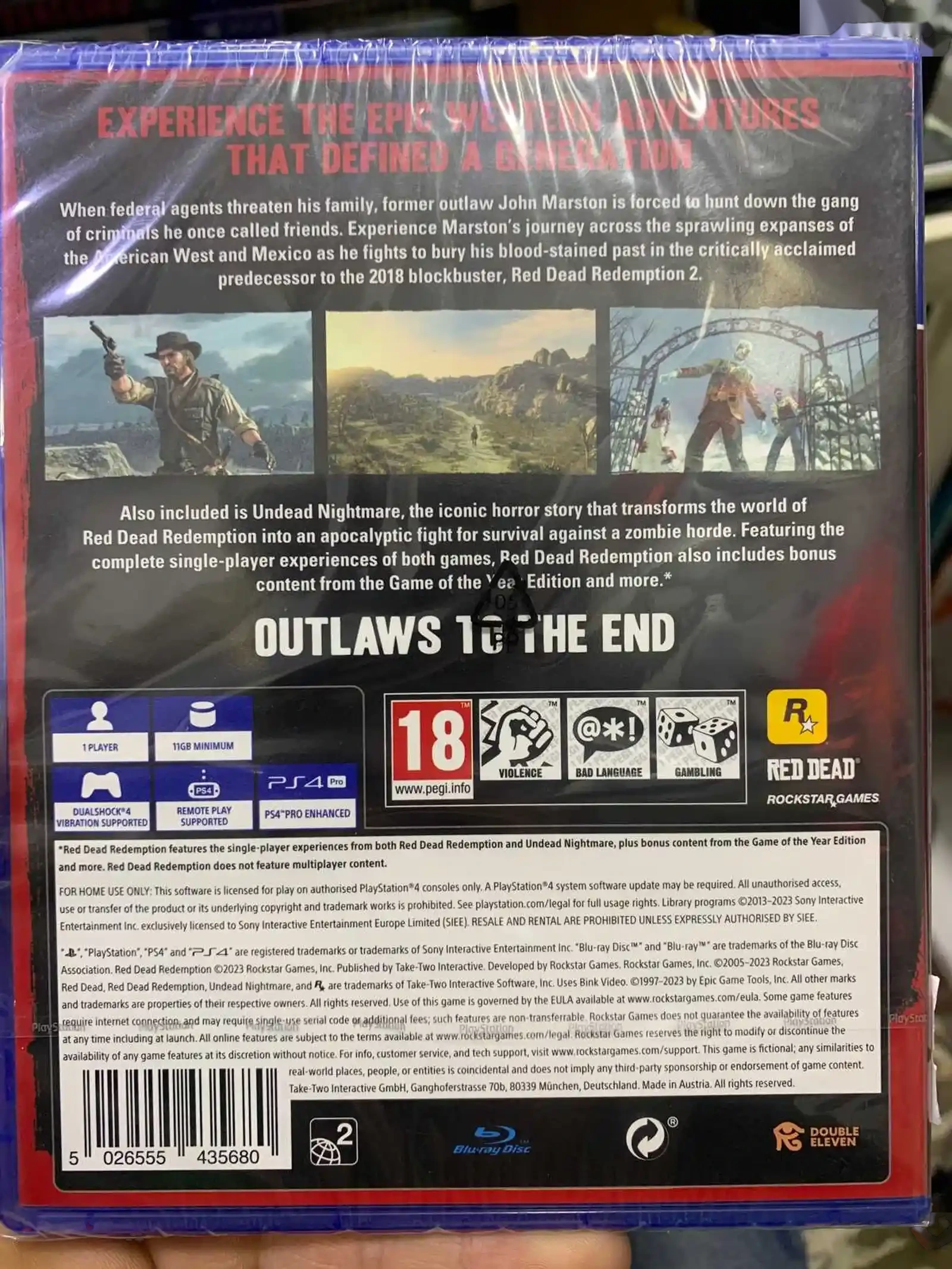Игра Red Dead Redemption для PS4 — фото 2