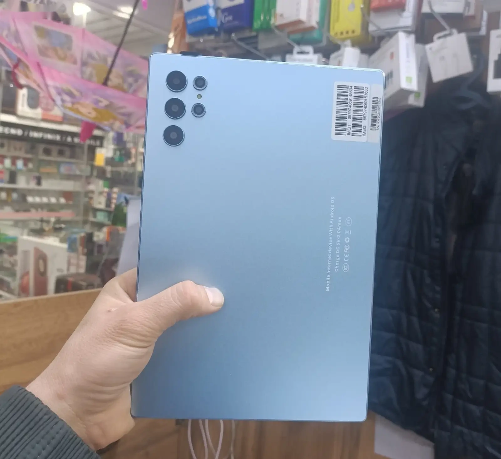 Планшет OZCT 2sim 128gb Blue — фото 4