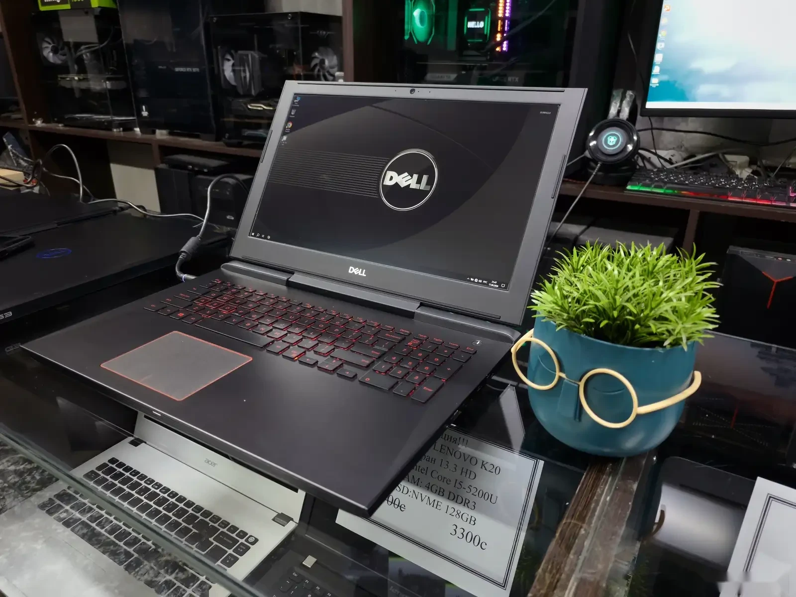 Игровой Ноутбук Dell G5-5587 Core I5-8GEN 8GB/128SS/1TB GTX 1050TI — фото 7
