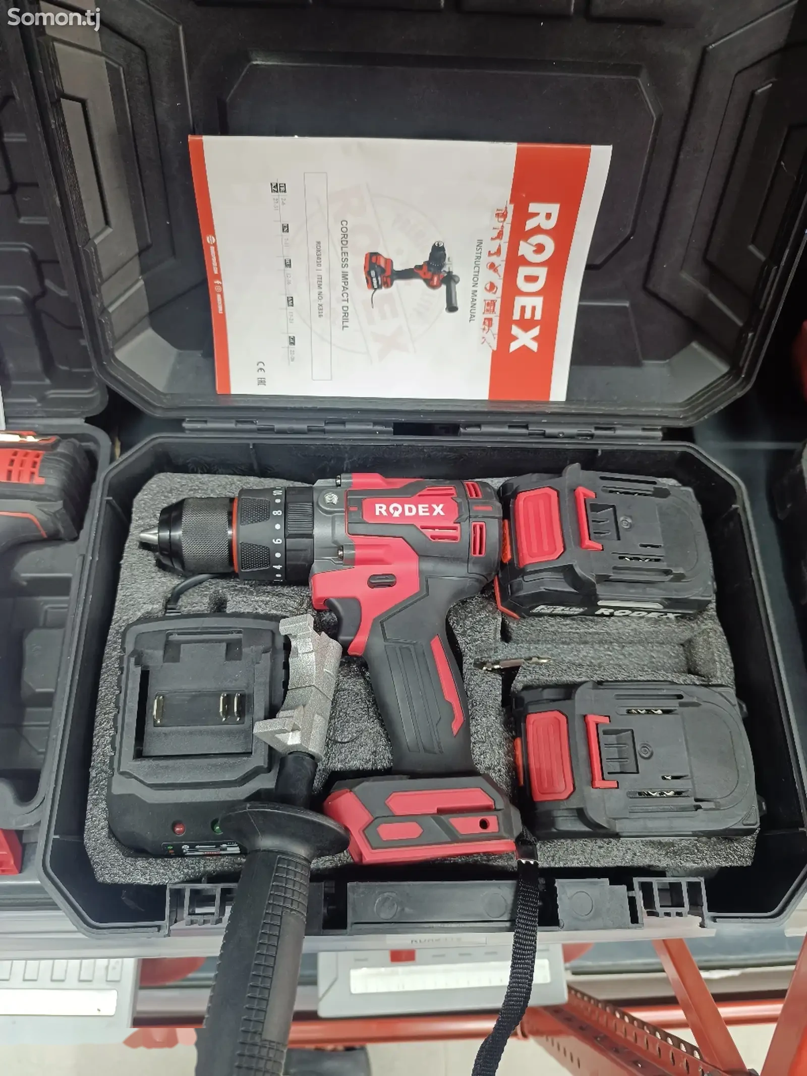 Шуруповëрт Rodex 20V 4Ah