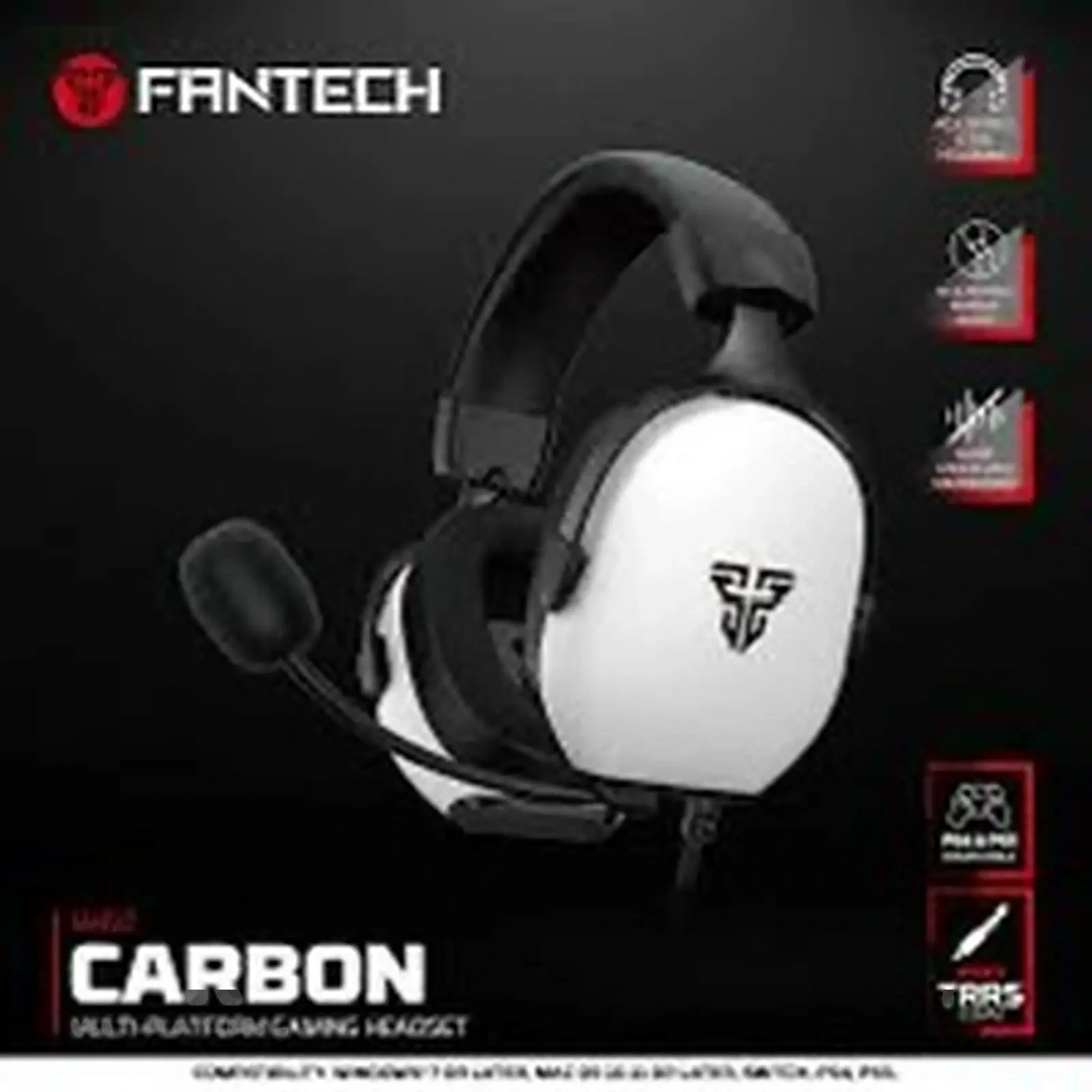 Игровые наушники Fantech Carbon MH92 — фото 2