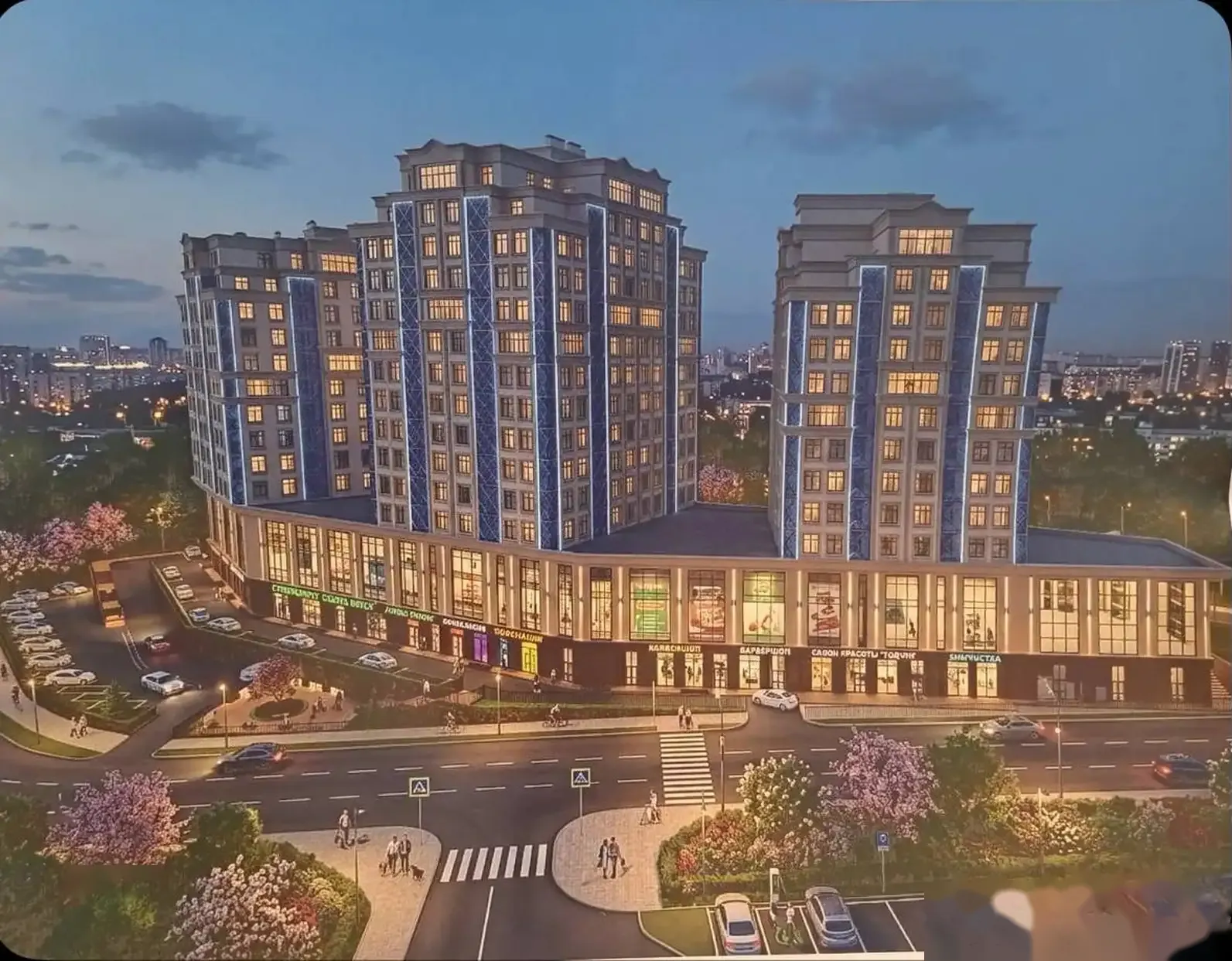 2-комн. квартира, 10 этаж, 93 м², И. Сомони — фото 2