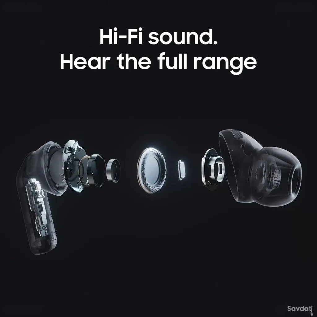 Беспроводные наушники Samsung Galaxy Buds 4 Pro, M-R640, Black