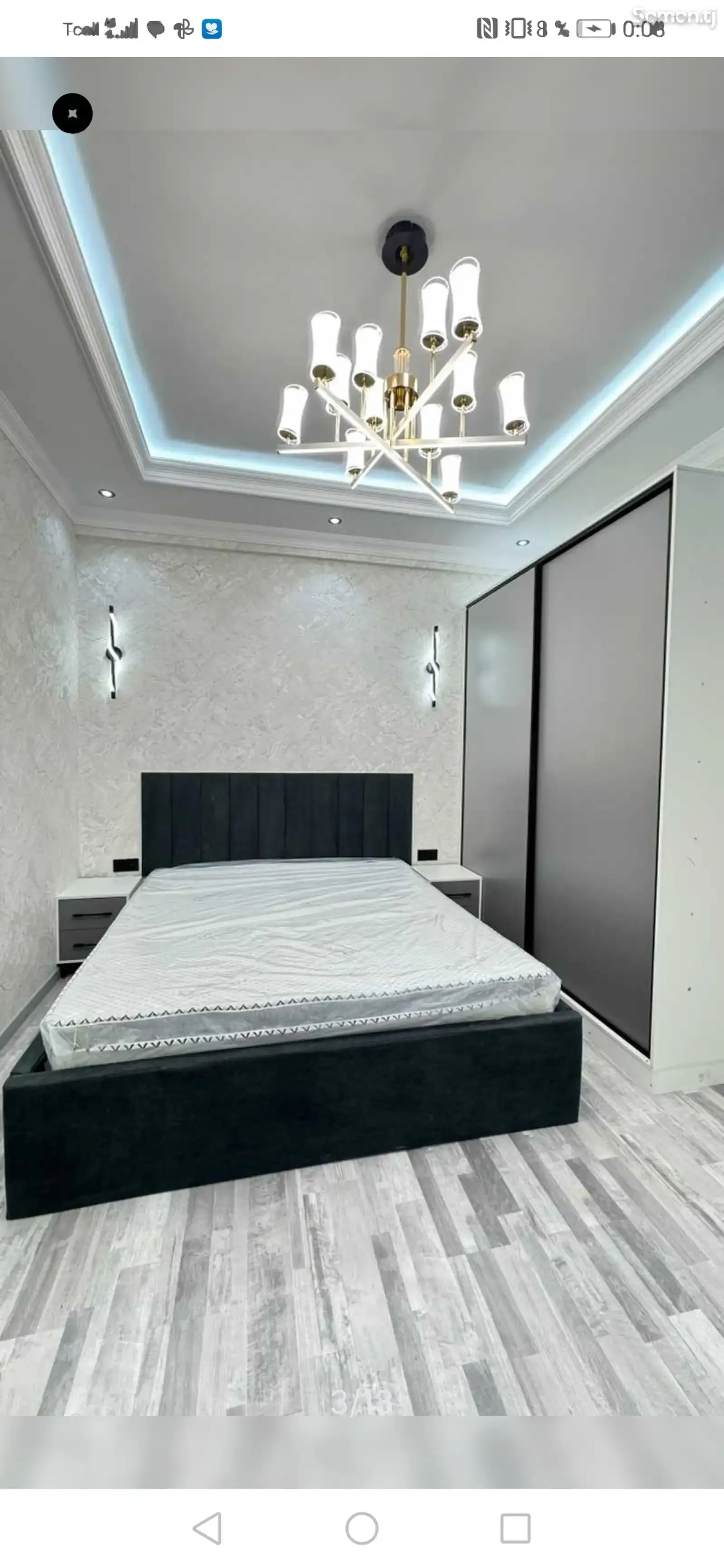2-комн. квартира, 8 этаж, 61 м², 34 мкр себарга — фото 2
