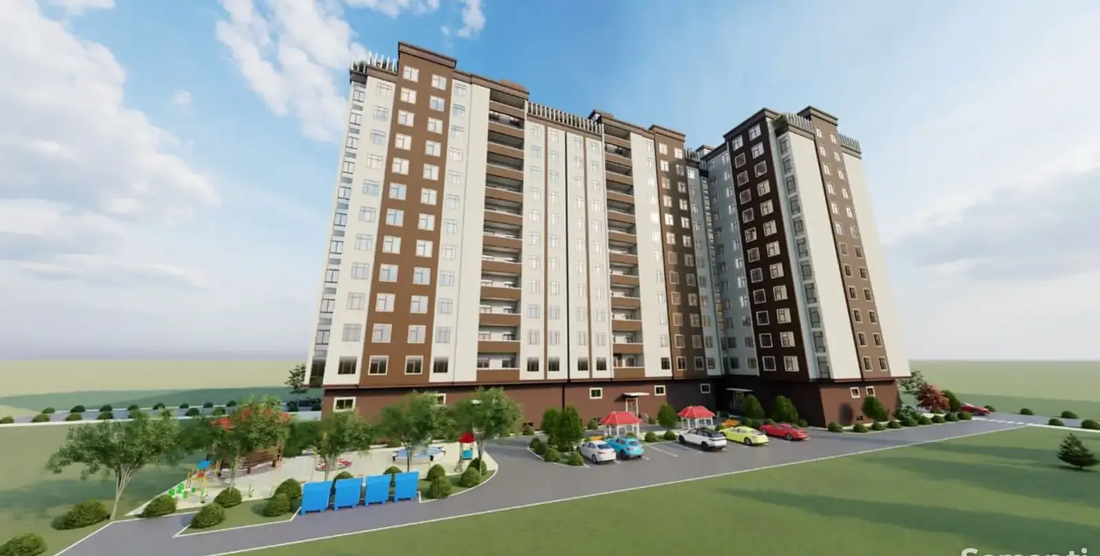 2-комн. квартира, 6 этаж, 58 м², бозори Сафина