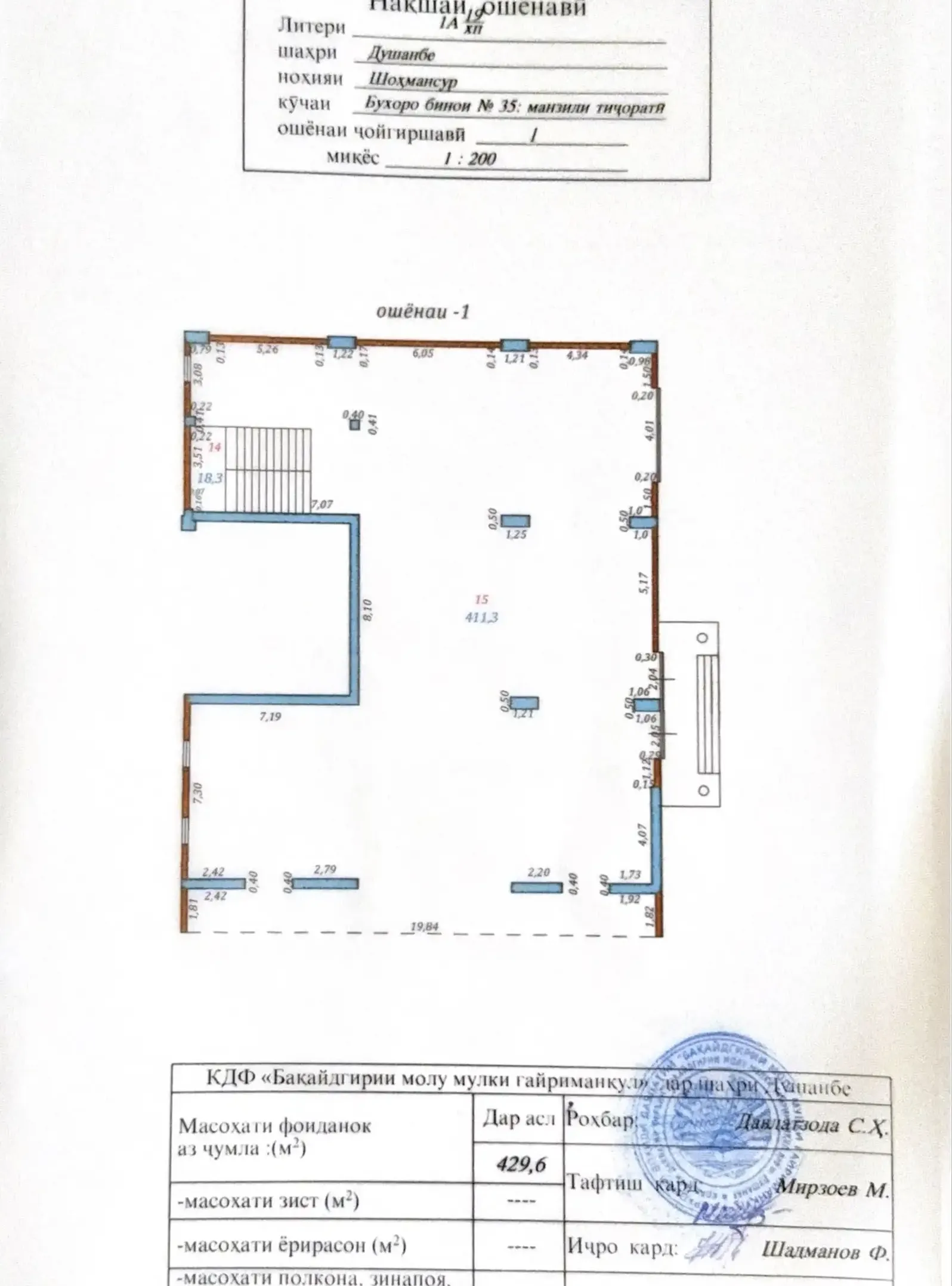 Помещение под свободное назначение, 874м², Второй блок от '' IL Патио ''