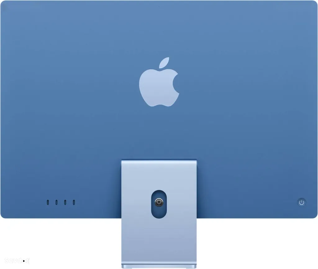 Моноблок Apple iMac 24, M4, 16ГБ, 512ГБ SSD, 4.5K Retina, Blue, Touch ID, MWV33B