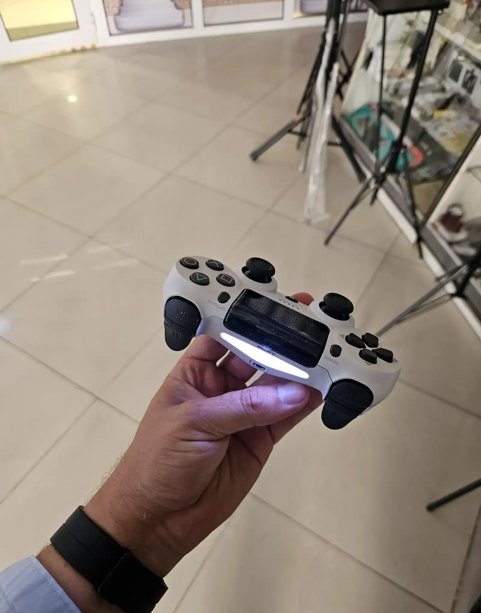 Джостик sony ps4 white