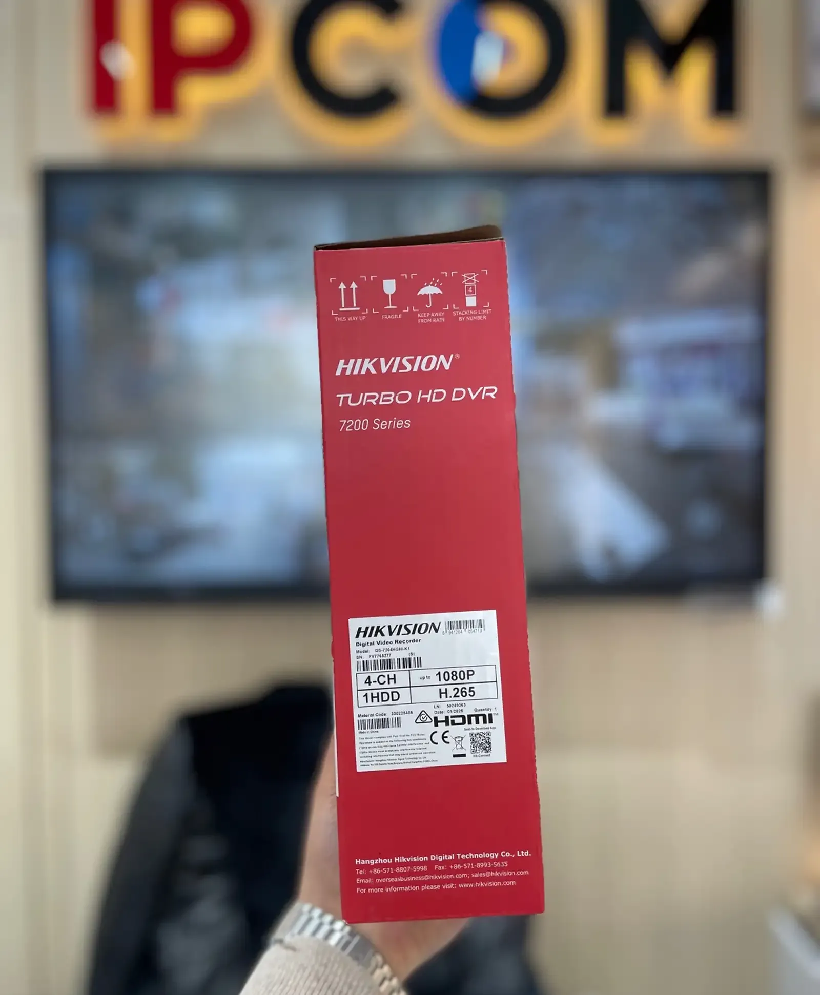 Видеорегистратор Hikvision DVR DS-7204HGHI-K1