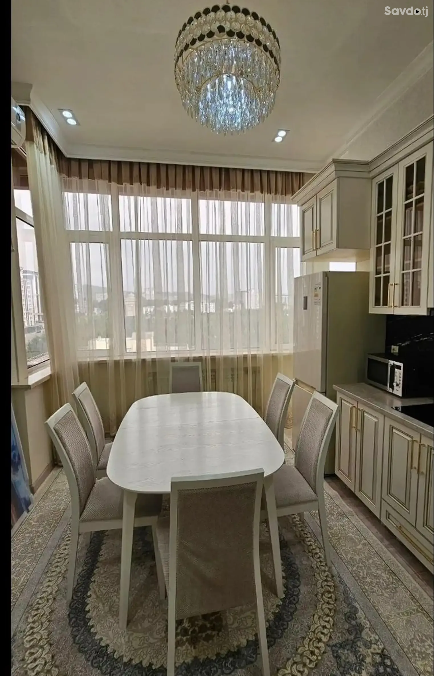 3-комн. квартира, 12 этаж, 151м², Сомони — фото 6