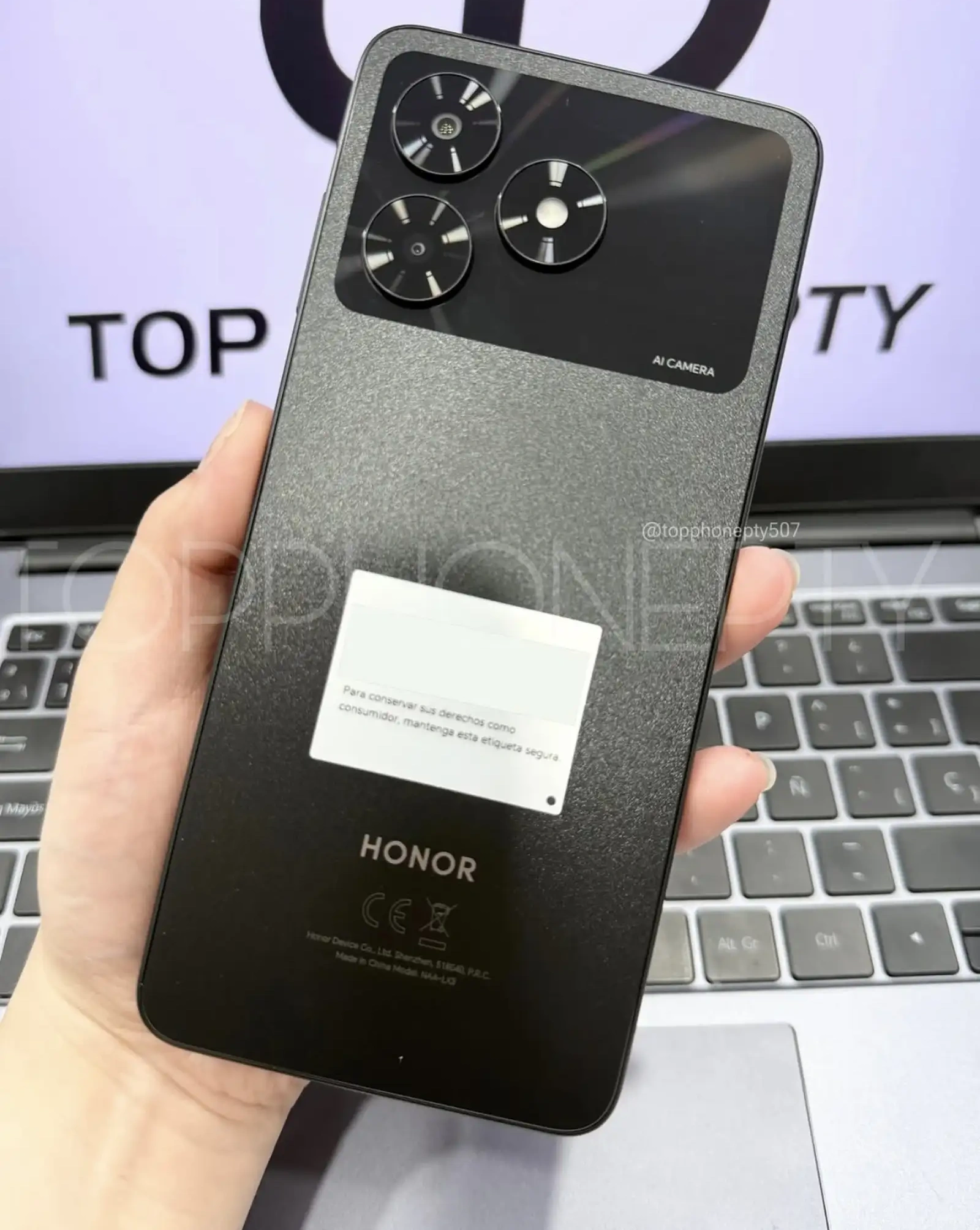 Honor X5d Plus 4+4/128Gb black