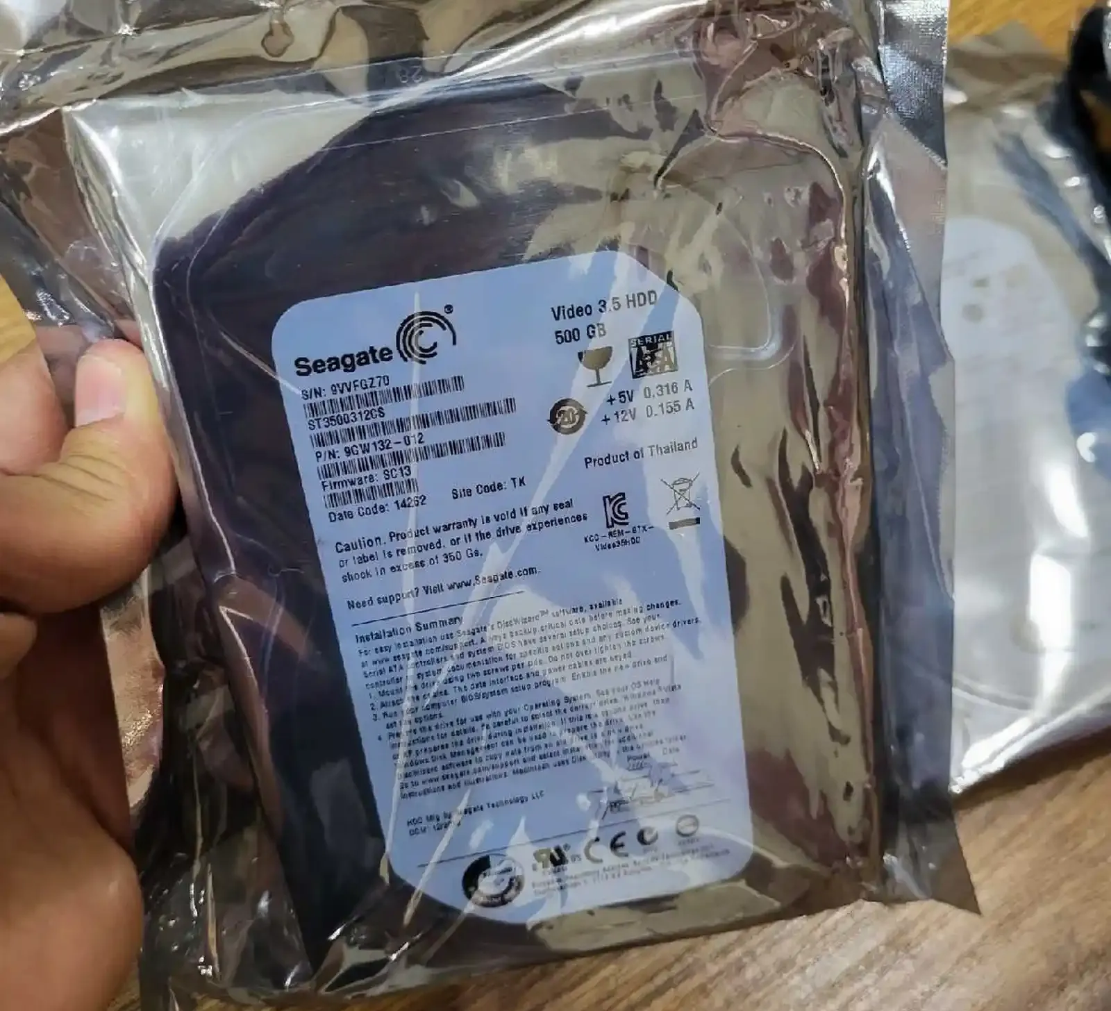 Жесткий диск 500Gb Seagate