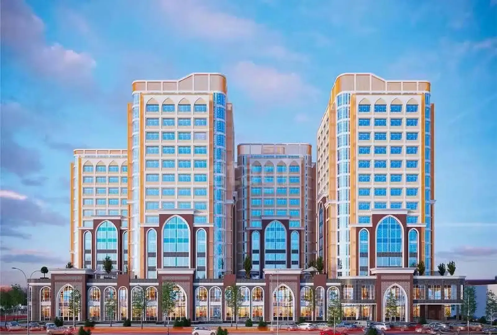 3-комн. квартира, 14 этаж, 117 м², н.Исмоили Сомони,Альфемо — фото 4