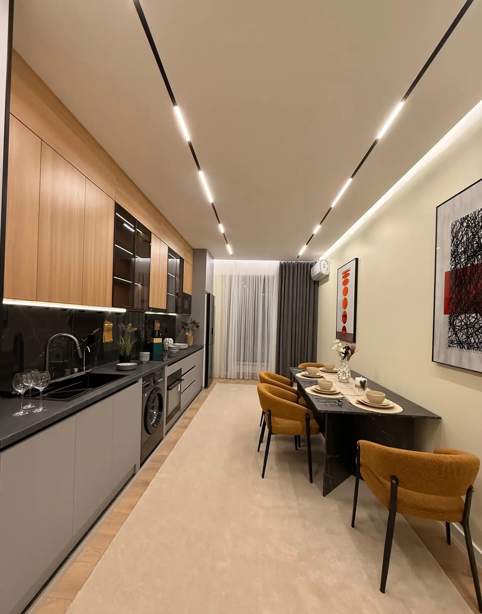 3-комн. квартира, 4 этаж, 101 м², Бустон Сити, Гуля голд
