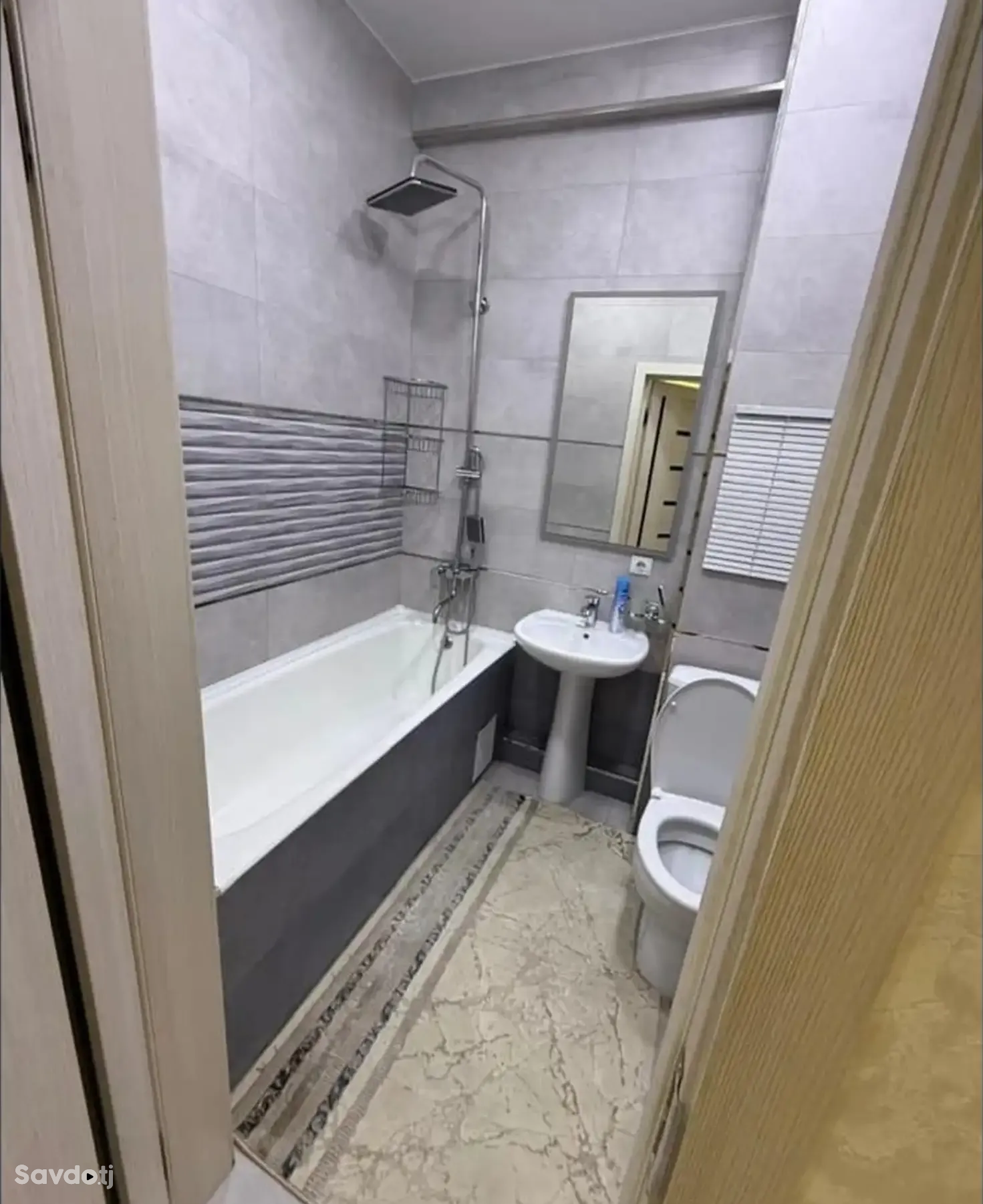 2-комн. квартира, 8 этаж, 84м², Сомони — фото 3