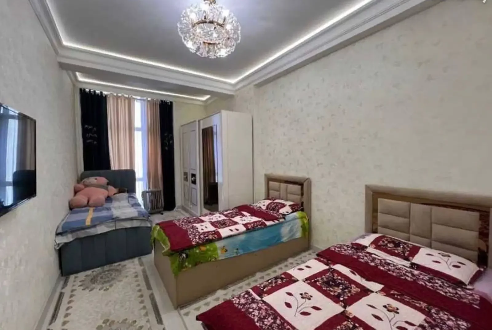 3-комн. квартира, 10 этаж, 96 м², Шохмансур — фото 3