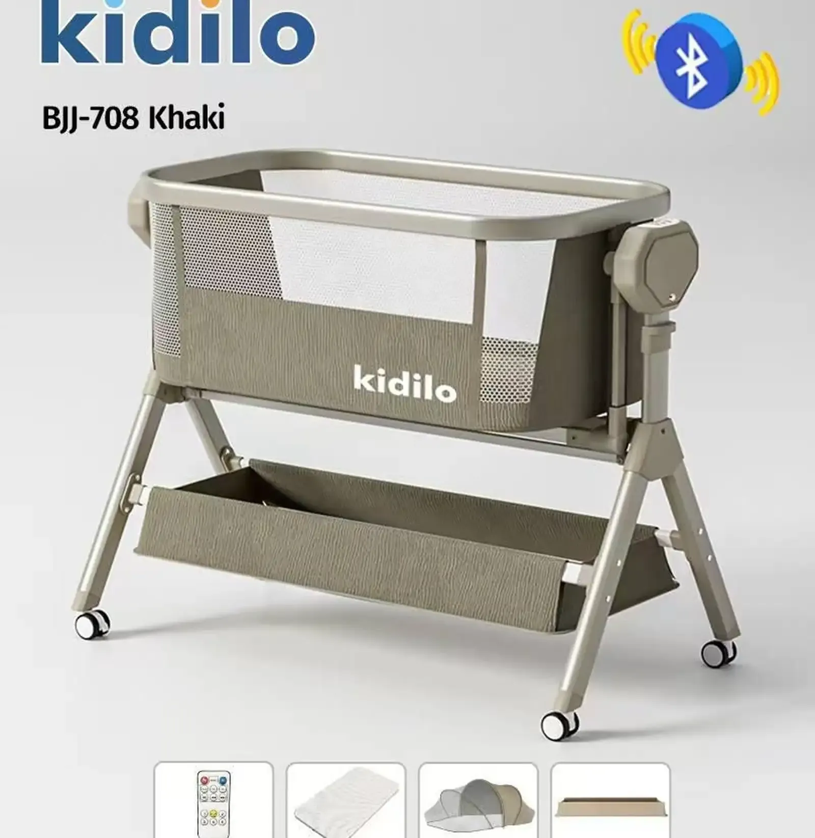 Детская кроватка-люлька Kidilo