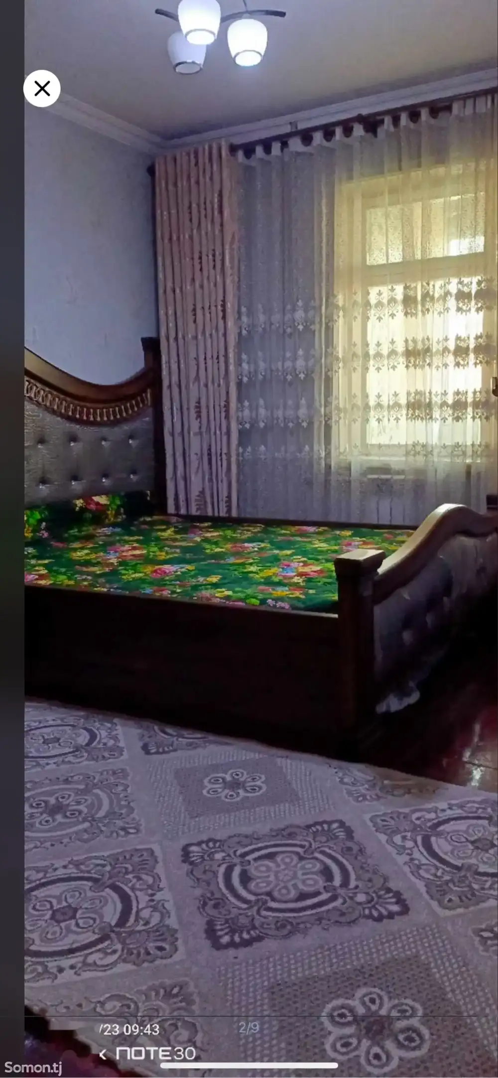 2-комн. квартира, 3 этаж, 56м², Шохмансур