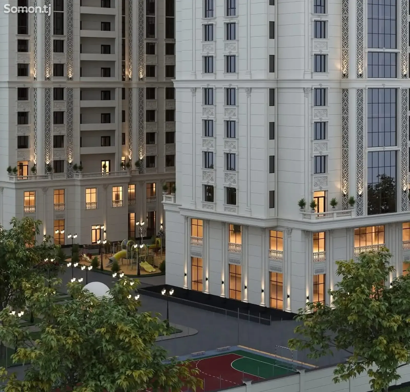 Помещение под свободное назначение, 874м², Второй блок от '' IL Патио ''