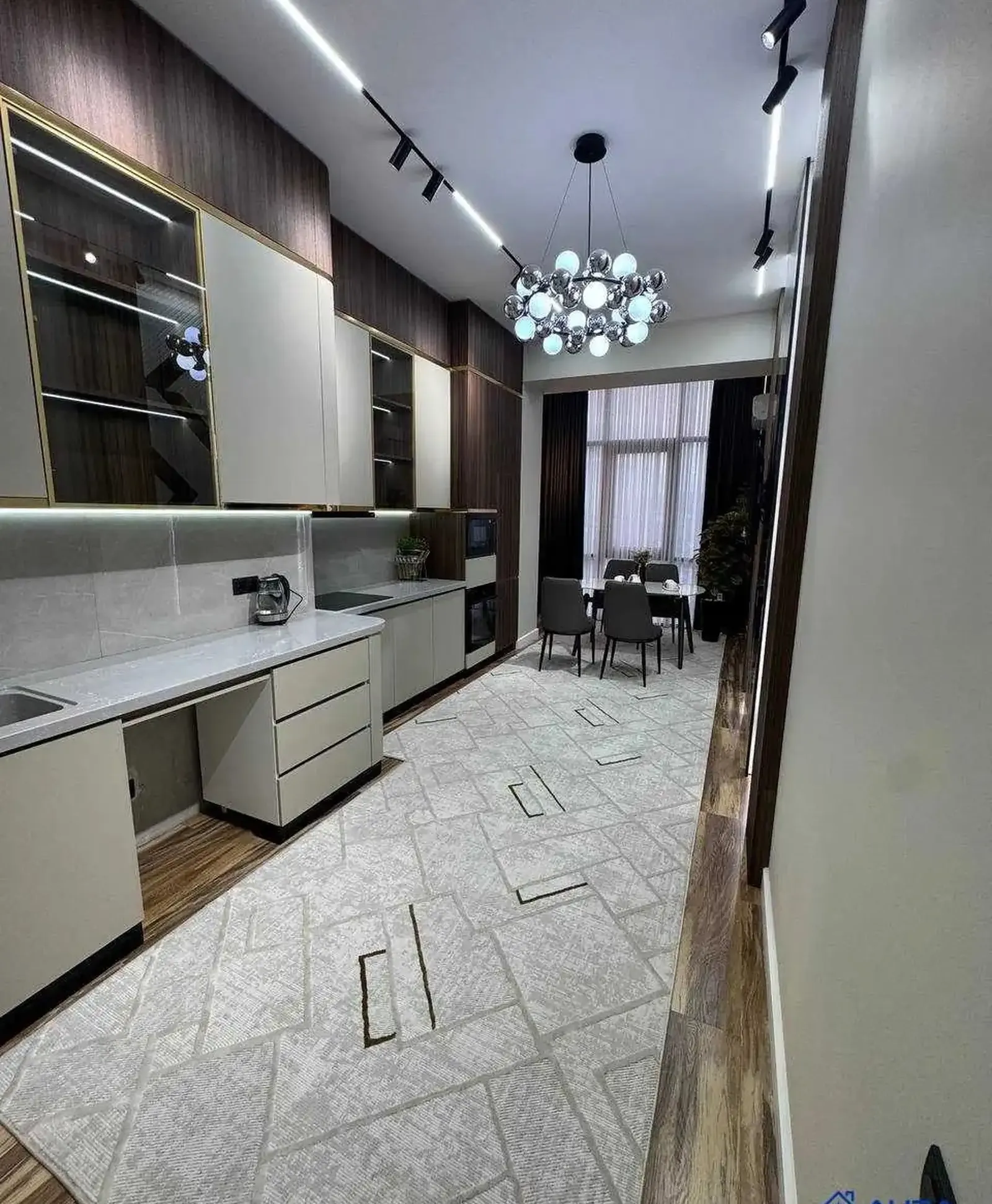 2-комн. квартира, 17 этаж, 98 м², Шоҳмансур, Бурҷи Анушервон — фото 6