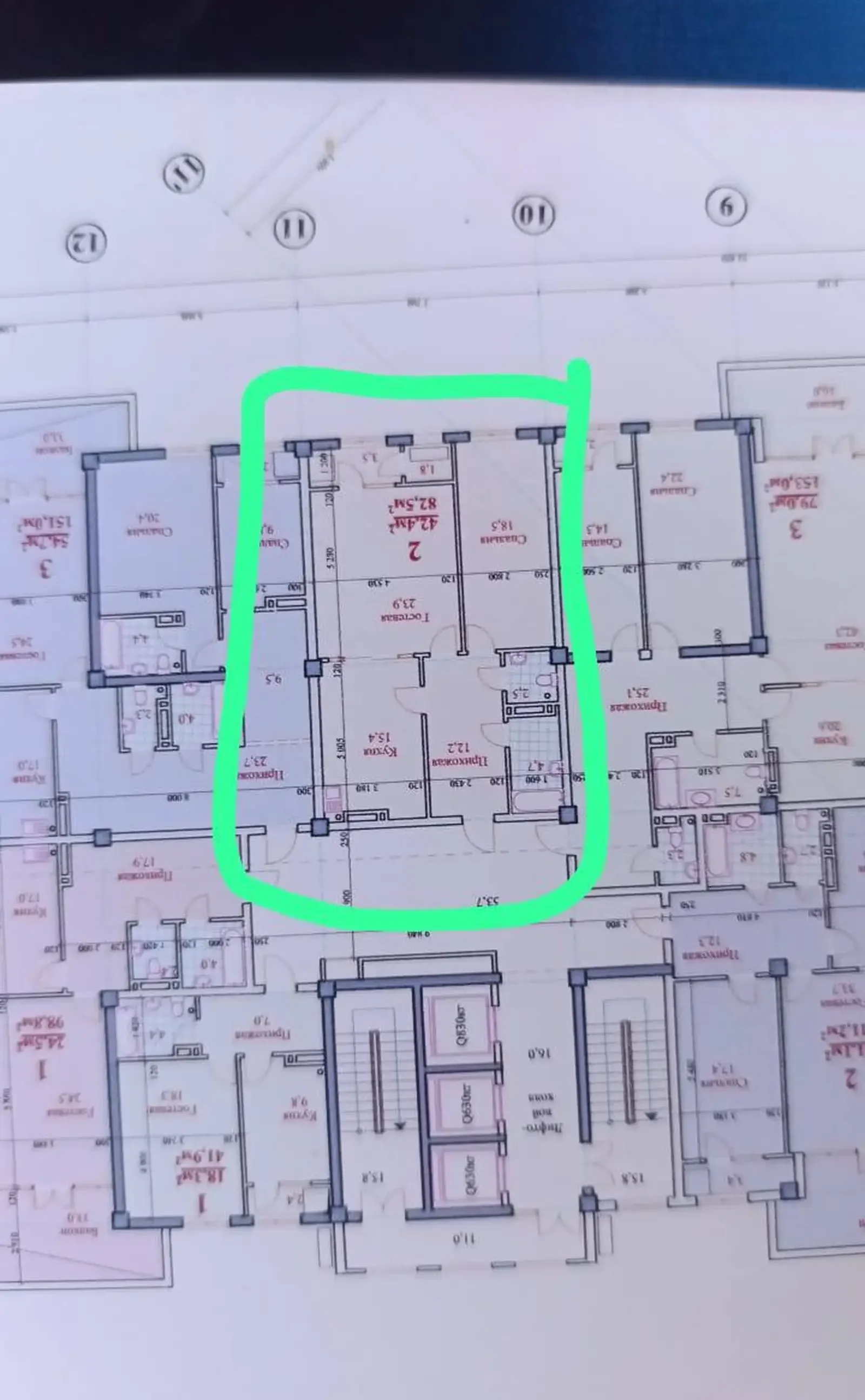 2-комн. квартира, 17 этаж, 82 м², Исмоили Сомони, Цум — фото 2