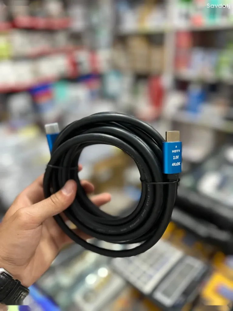 Кабель HD 2.0v 4k premium cable speed 5м