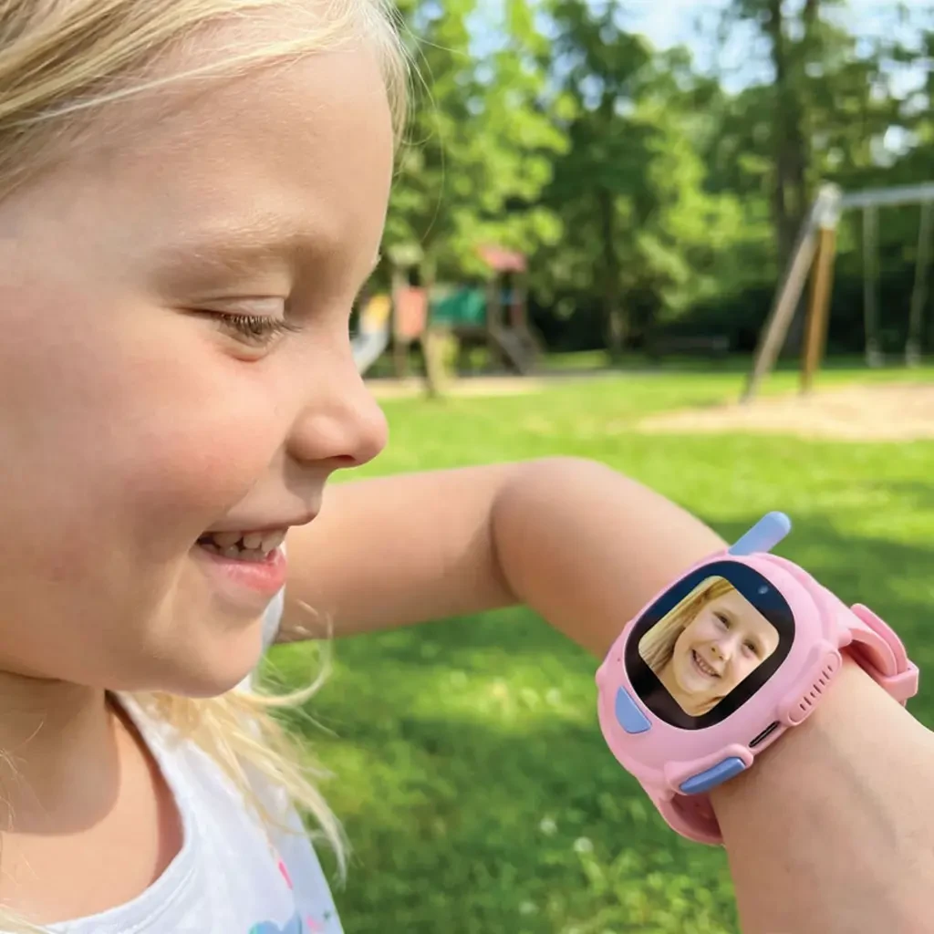 Детские смарт-часы с рацией и камерой Porodo Kids Fun Talk Watch with  Walkie-Talkie & Camera