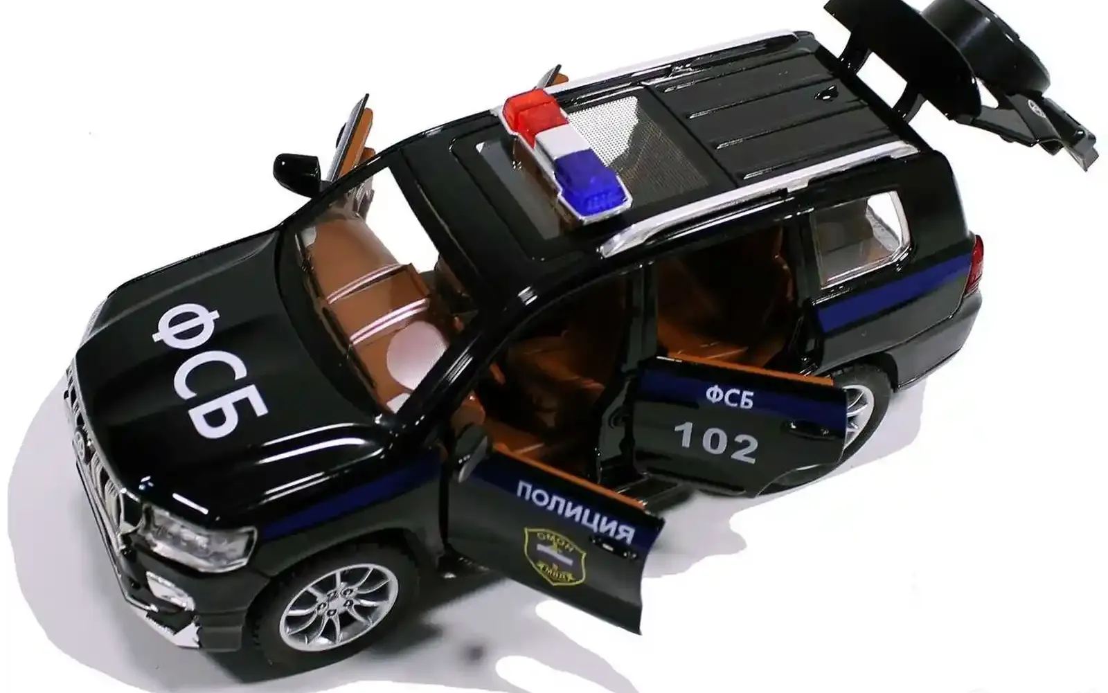 Машинка металлическая Toyota Land Cruiser Prado