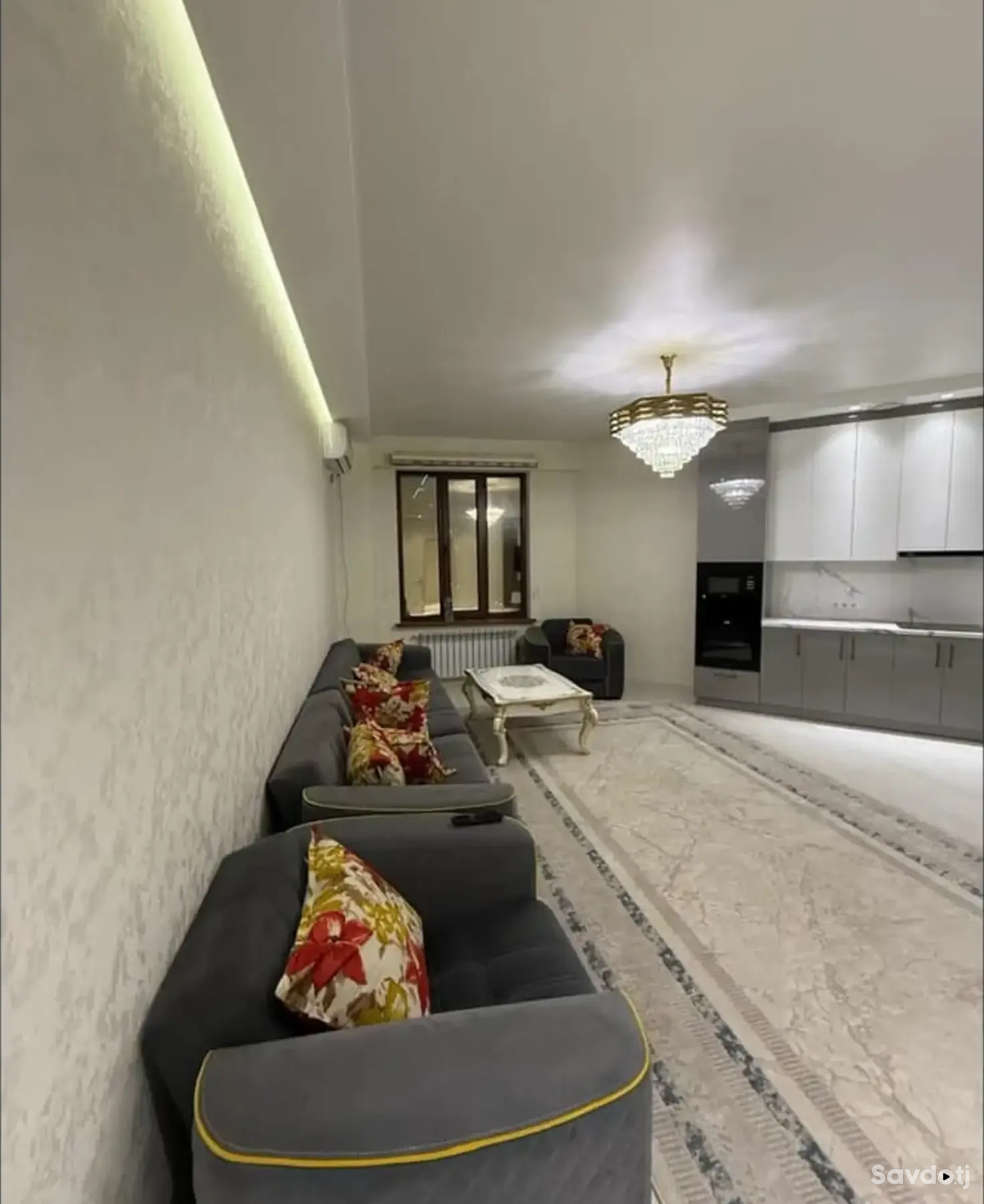 2-комн. квартира, 8 этаж, 84м², Сомони — фото 7
