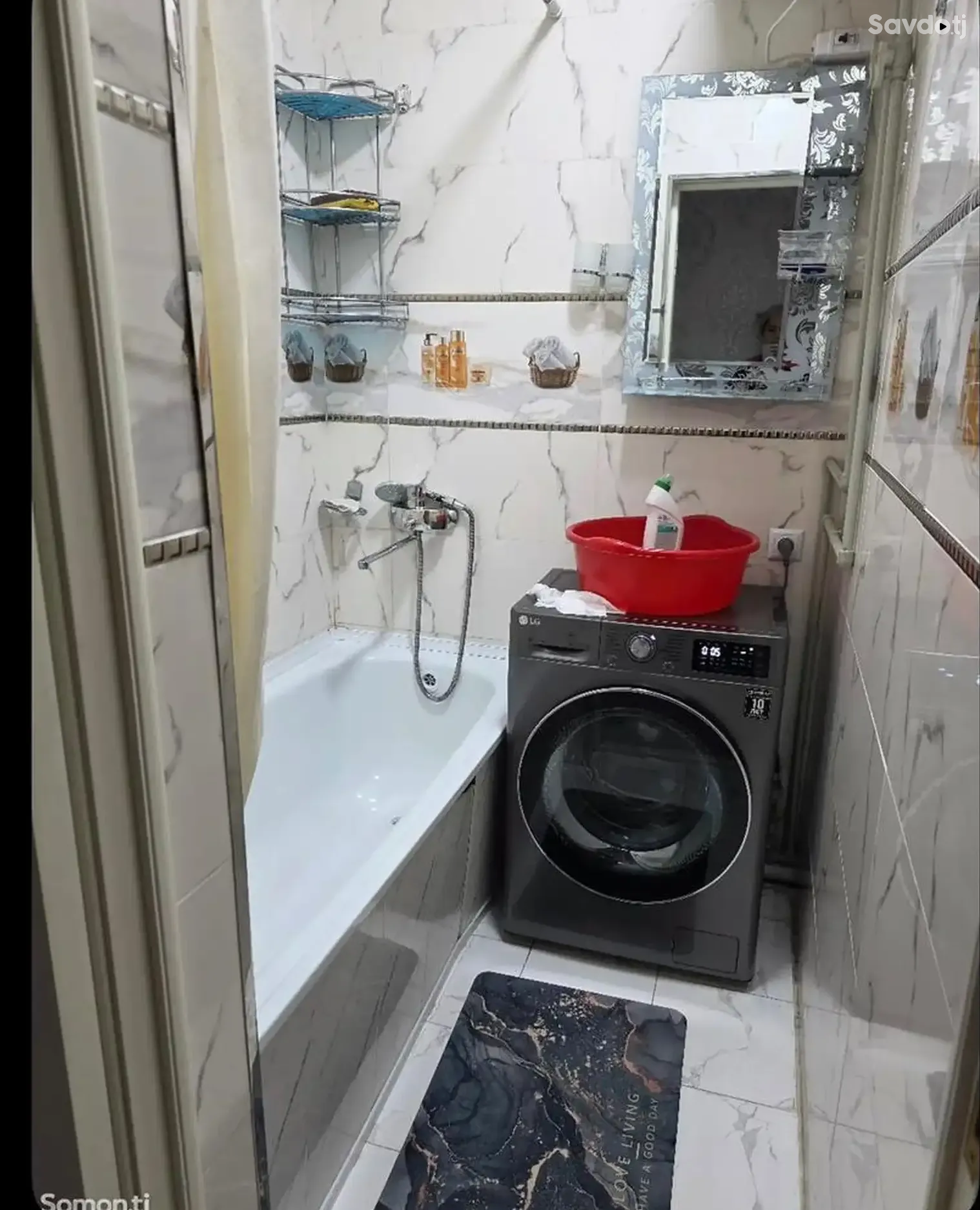 2-комн. квартира, 9 этаж, 54м², Сомони — фото 4