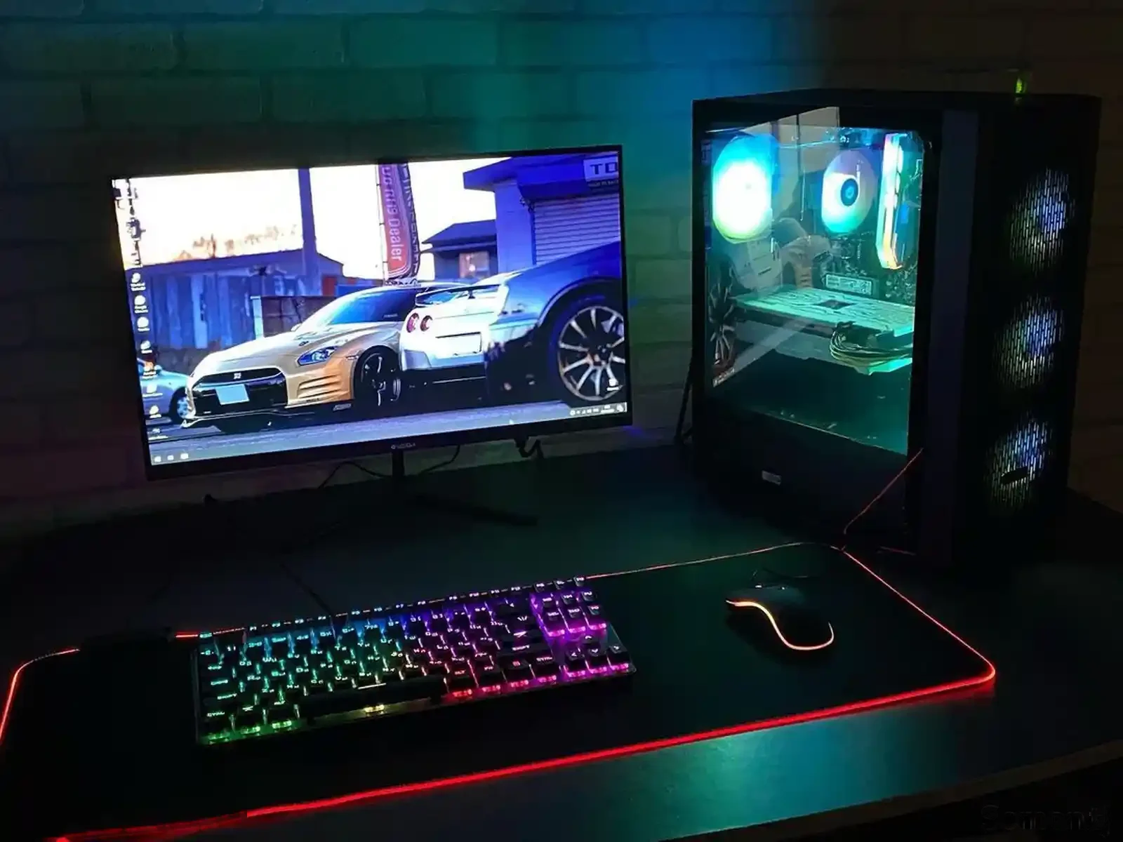 Игровой компьютер core i7 10700/RAM 16GB DDR 4/RTX 3060 GAMING 12gb/SSD