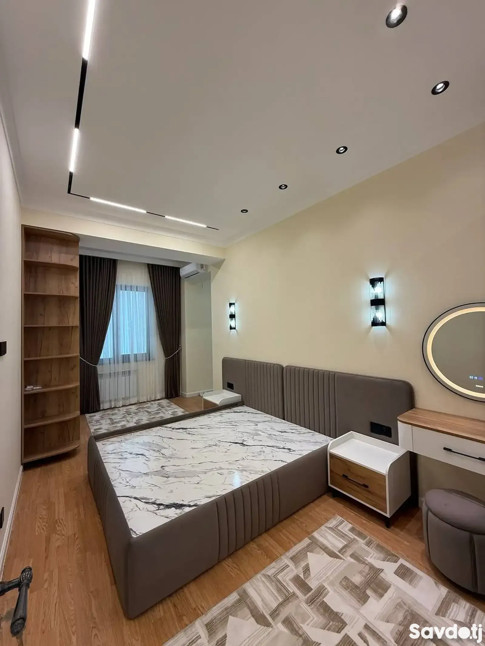 2-комн. квартира, 6 этаж, 69 м², Сомони