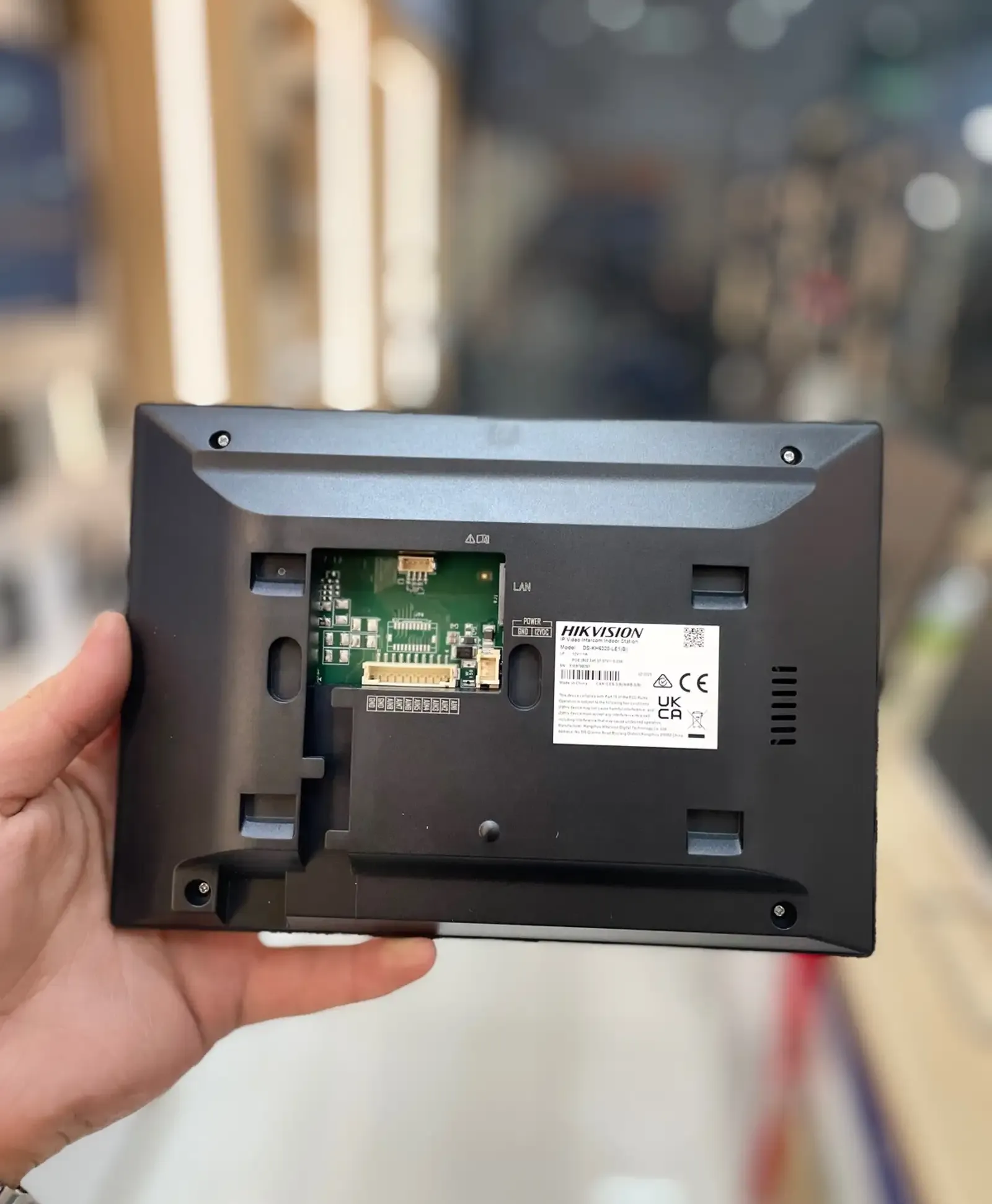 IP Дисплей домофона 7 дюйм Hikvision DS-KH6320-LE1