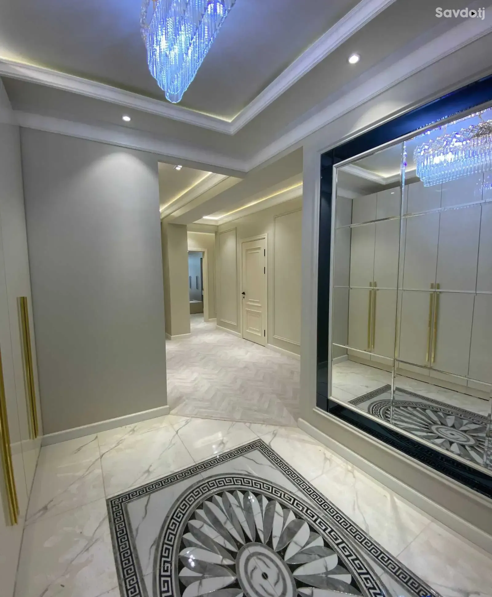 3-комн. квартира, 8 этаж, 110 м², И Сомони — фото 2