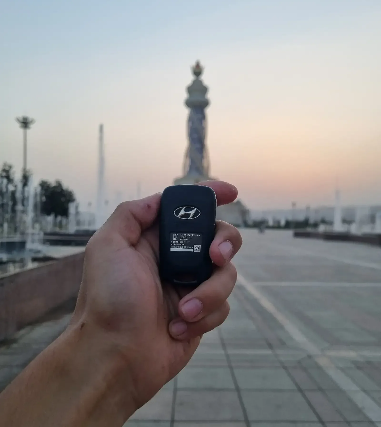 Ключ от Huyndai Porter