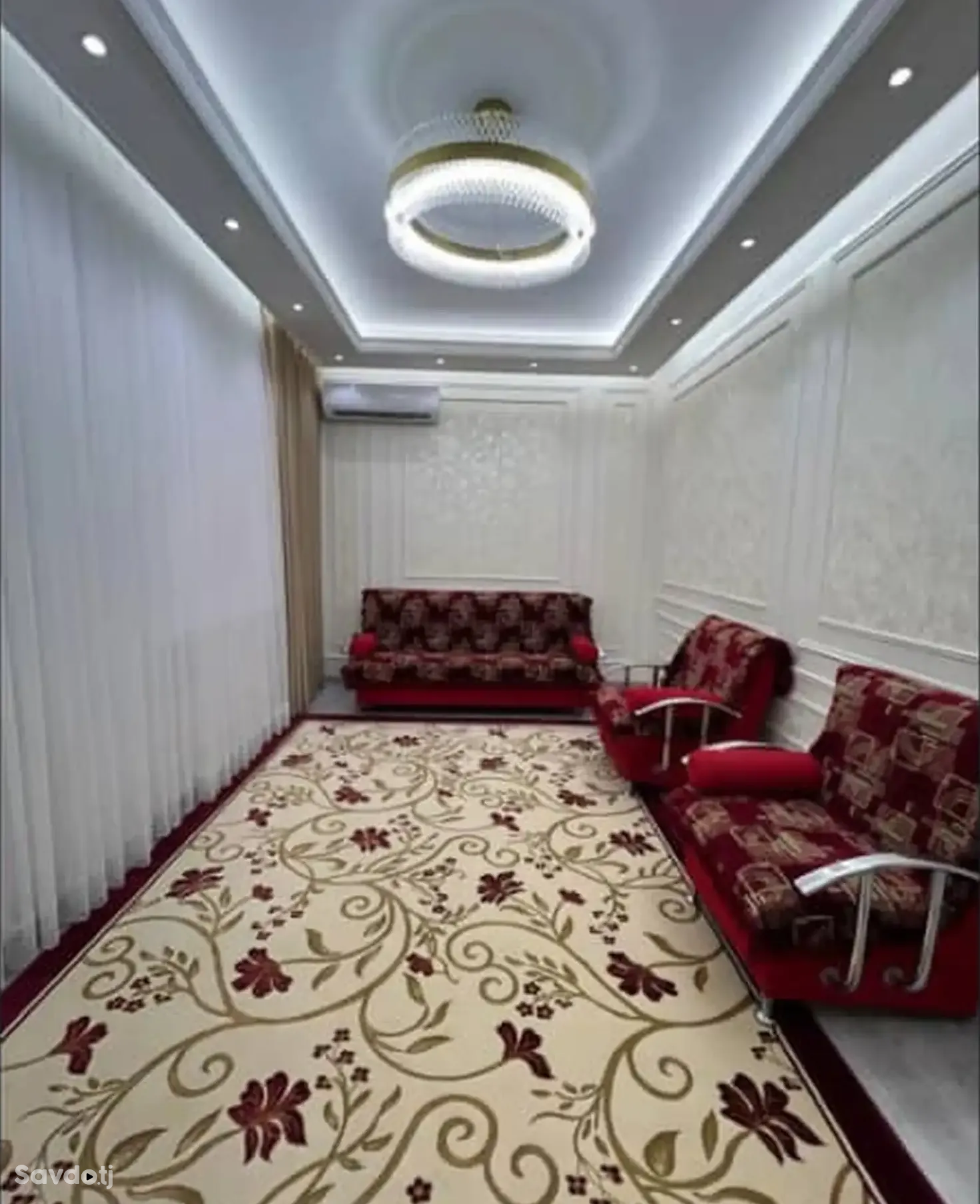 2-комн. квартира, 11 этаж, 110м², Сомони — фото 2