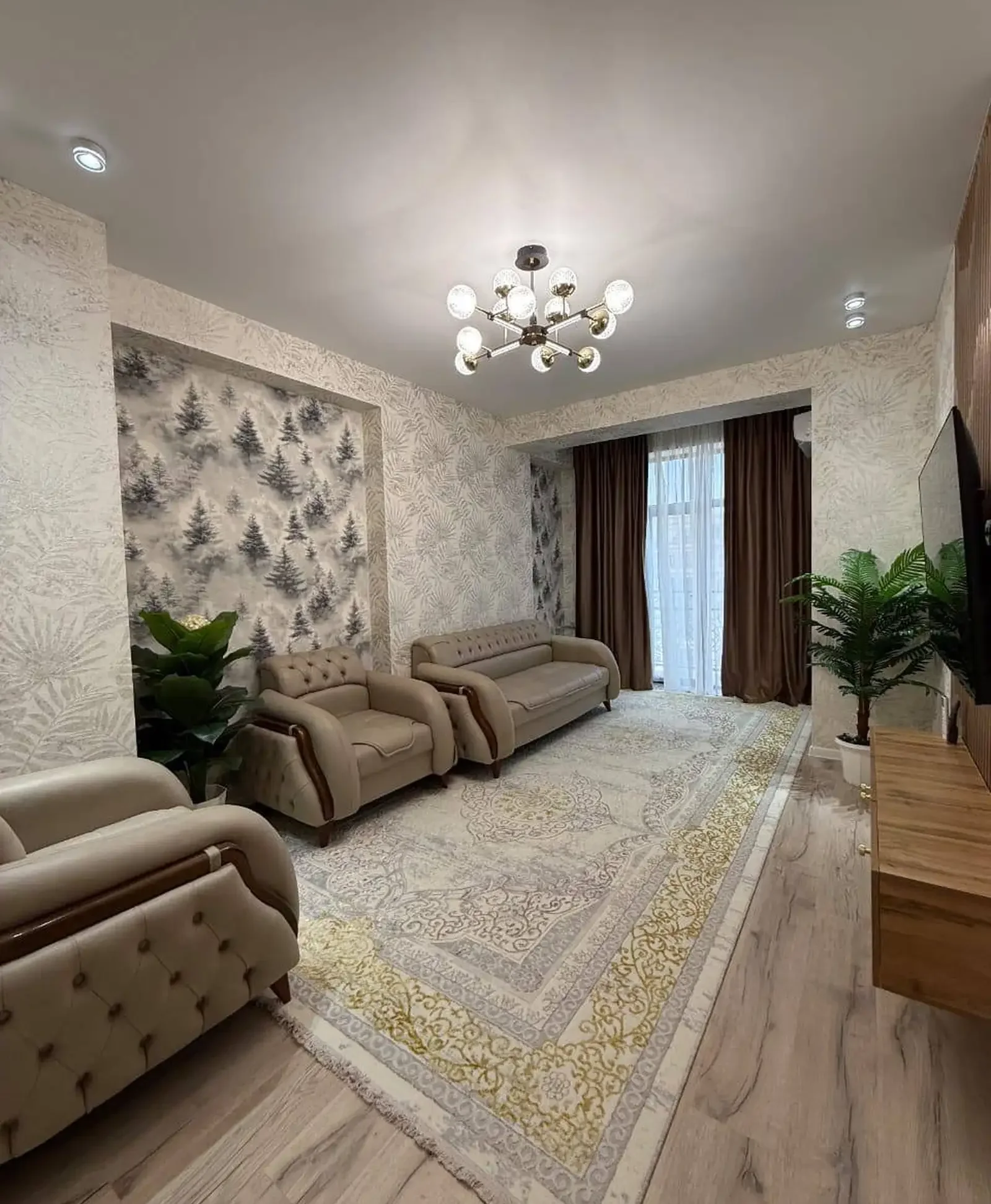 2-комн. квартира, 13 этаж, 61 м², Исмоили Сомони — фото 9