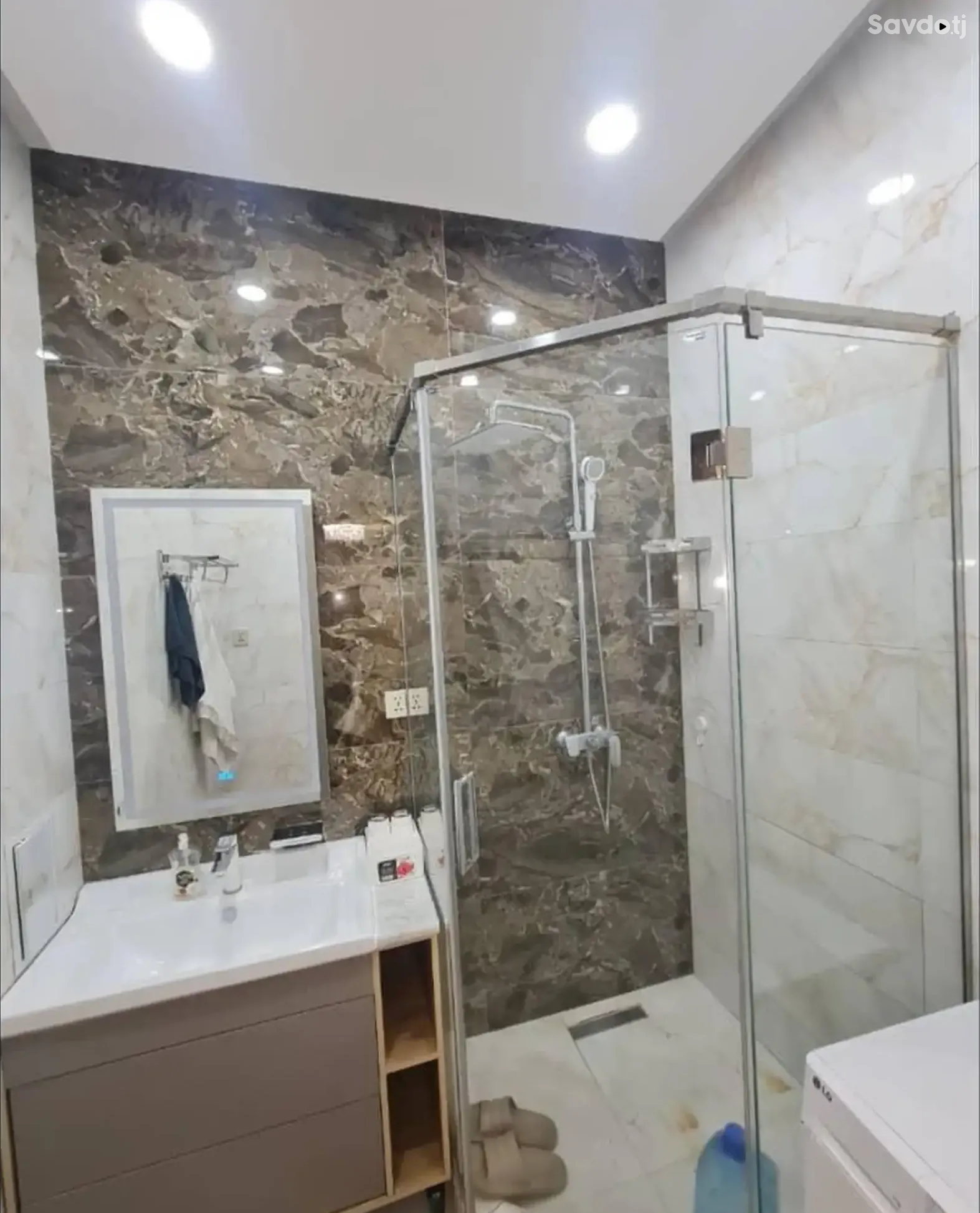 3-комн. квартира, 15 этаж, 95м², Шохмансур — фото 2