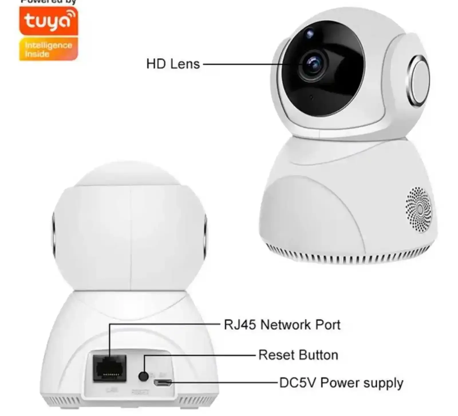Умная Wifi-камера HD 5MP
