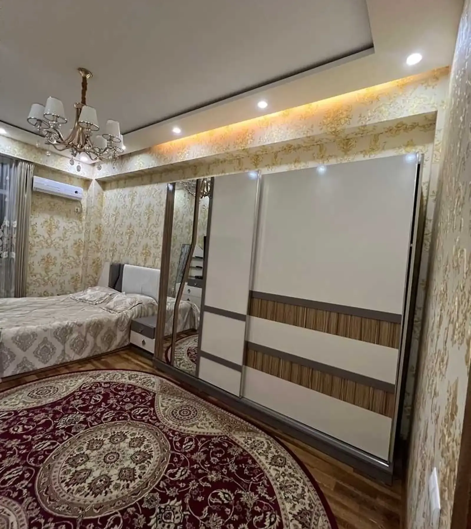 3-комн. квартира, 11 этаж, 138м², Исмоили Cомони -доми Бурак