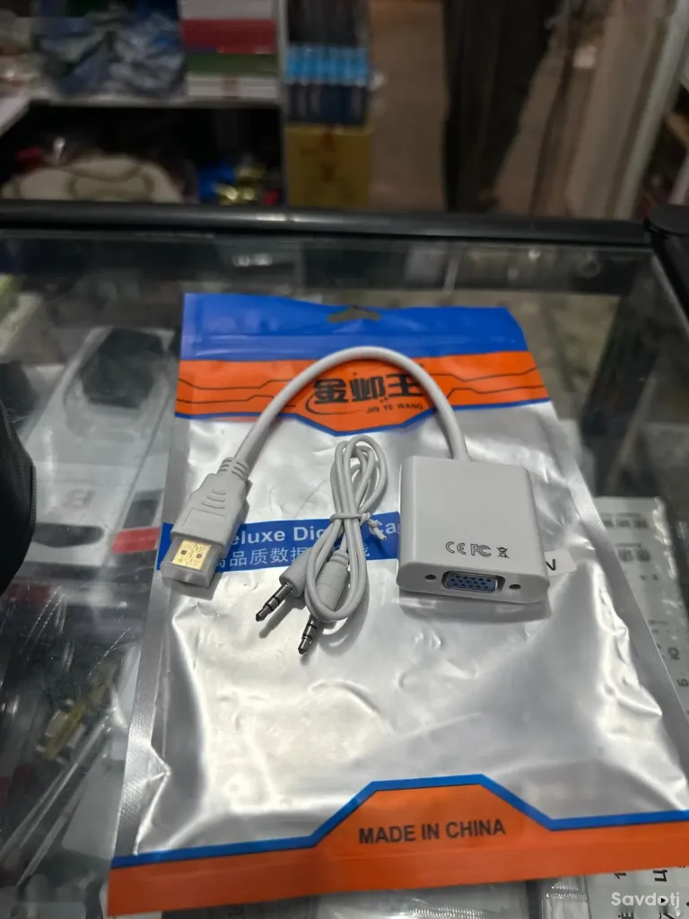 Адаптер HDMI to VGA+AV