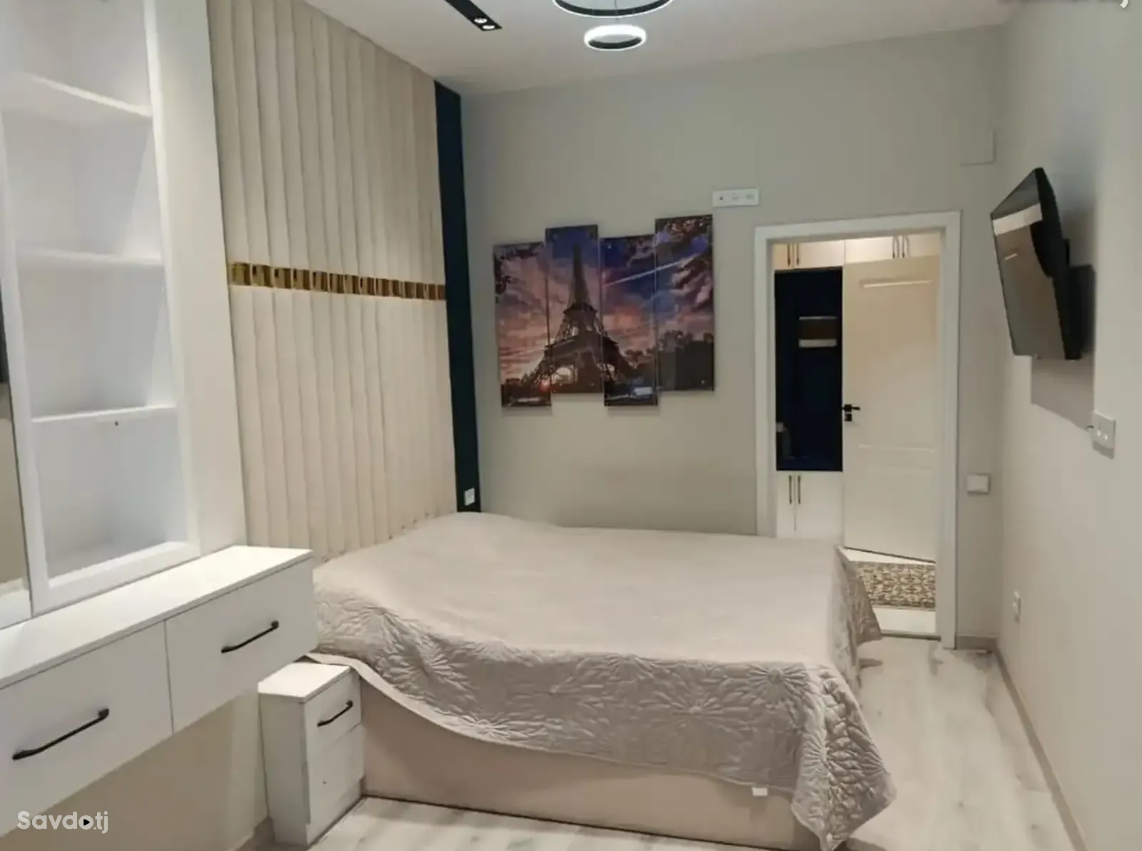 2-комн. квартира, 10 этаж, 50м², Сомони — фото 2
