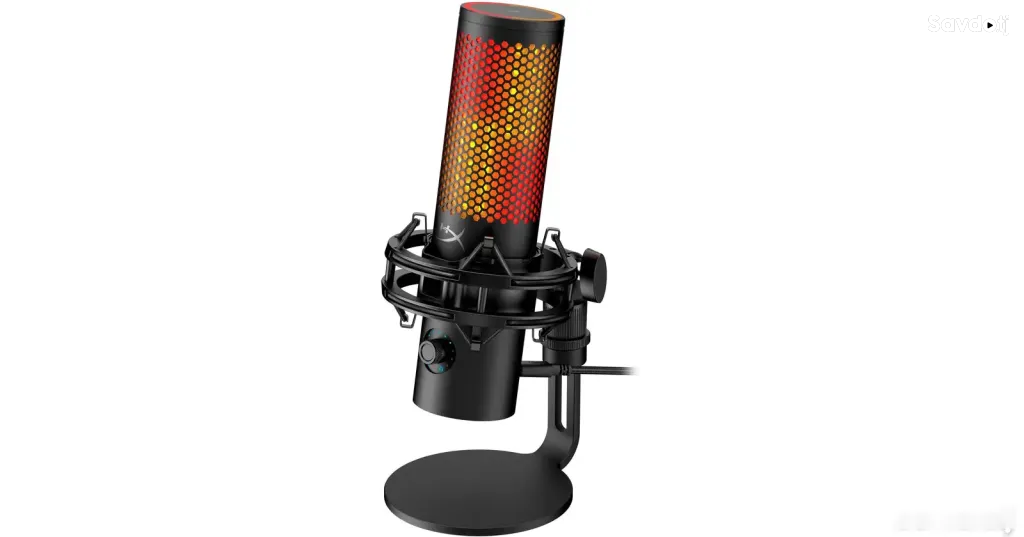 Игровой USB-микрофон HyperX QuadCast 2 S RGB 32-bit/192kHz Black