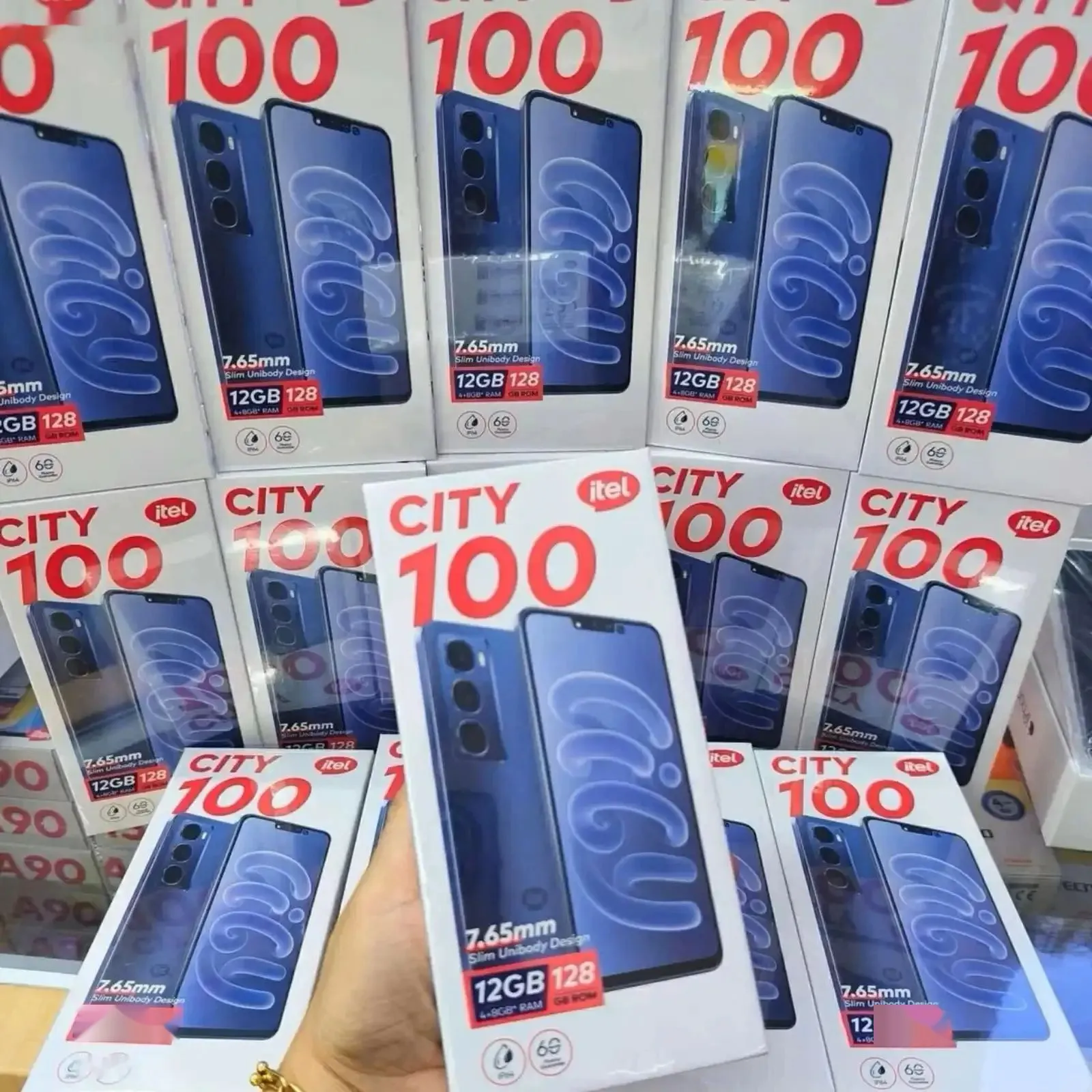 Itel City 100 128Gb purple