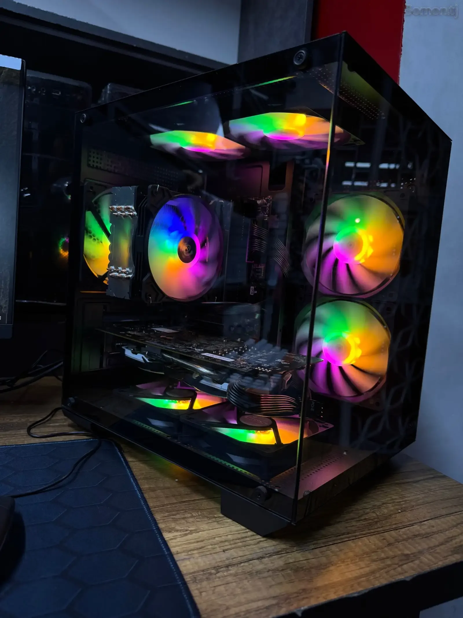 Системный блок core i3 12100F/RAM 16GB DDR 4/GTX 1660 SUPER/NVME 512GB/Wi-fi — фото 5