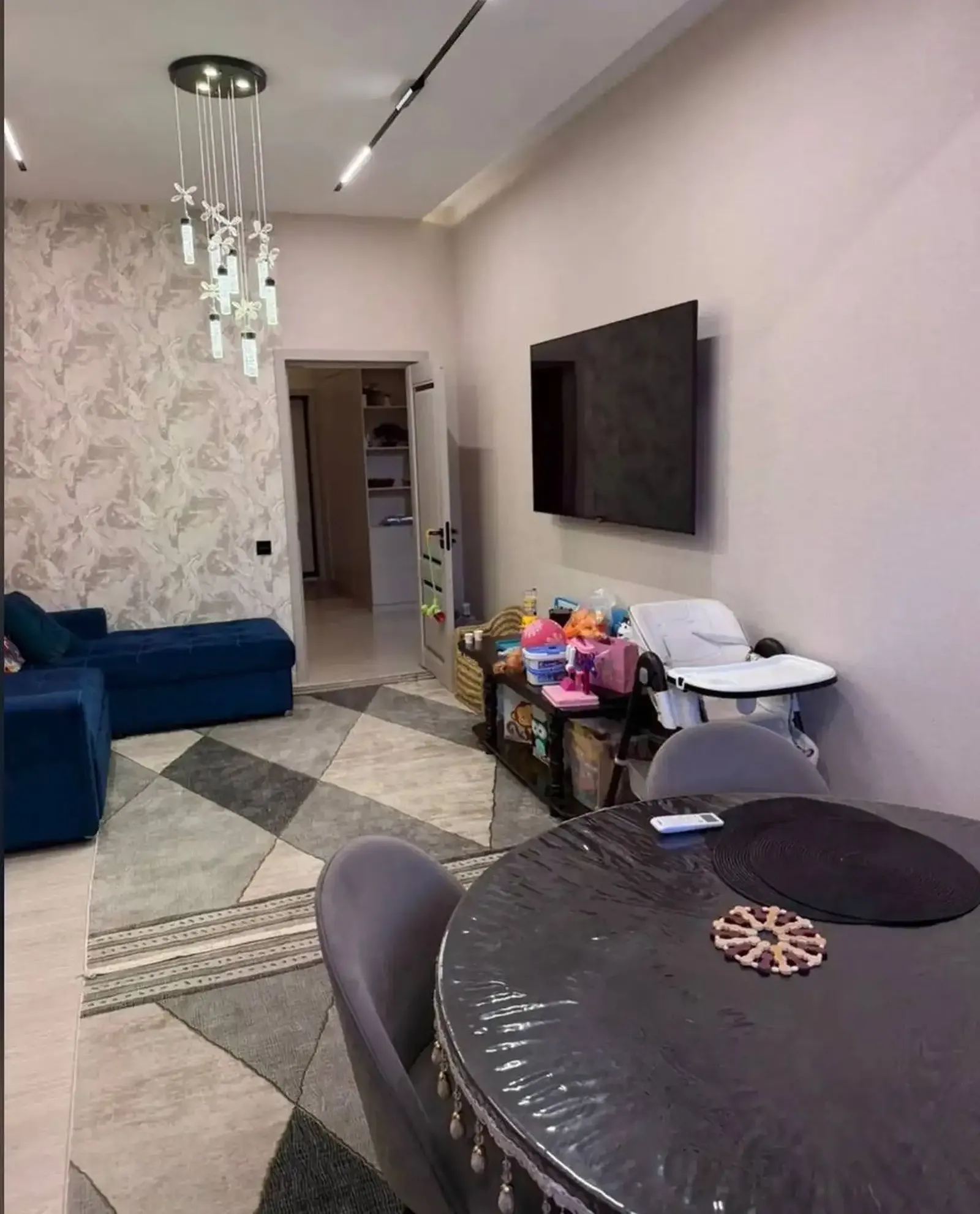 3-комн. квартира, 12 этаж, 102 м², Исмоили Сомони,Спартак — фото 2