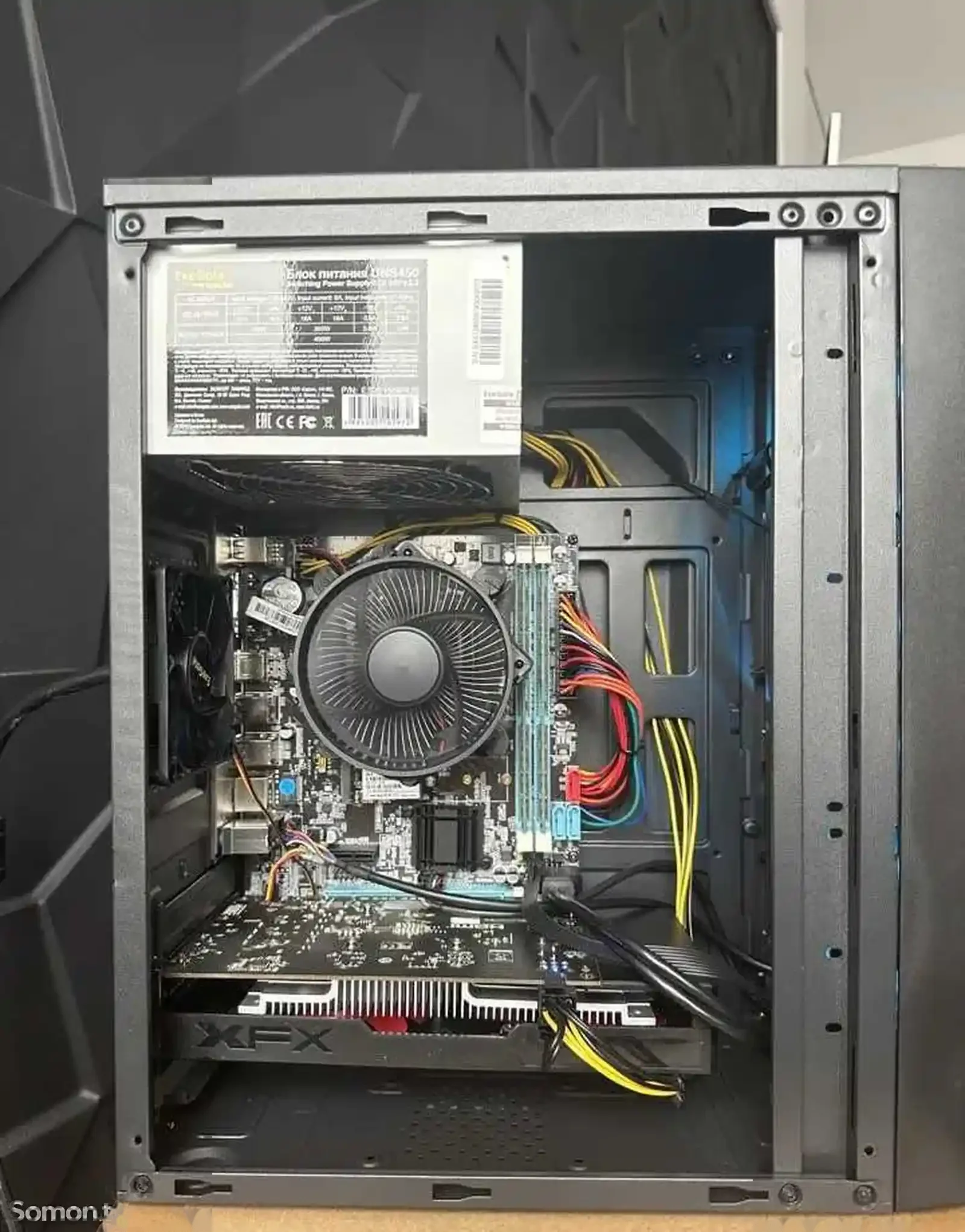 Системный блок core i5-4770/RX 560 4GB/256GB SSD/RAM 16GB/HDD 1TB