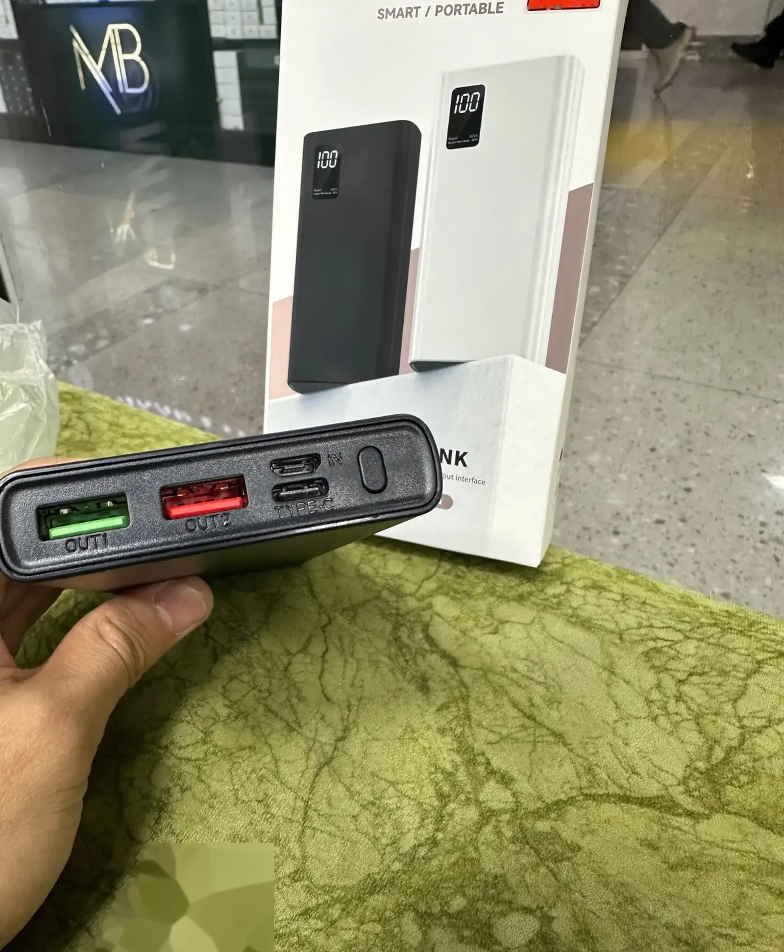 Внешний аккумулятор Mars Powerbank 10000 mah 22w